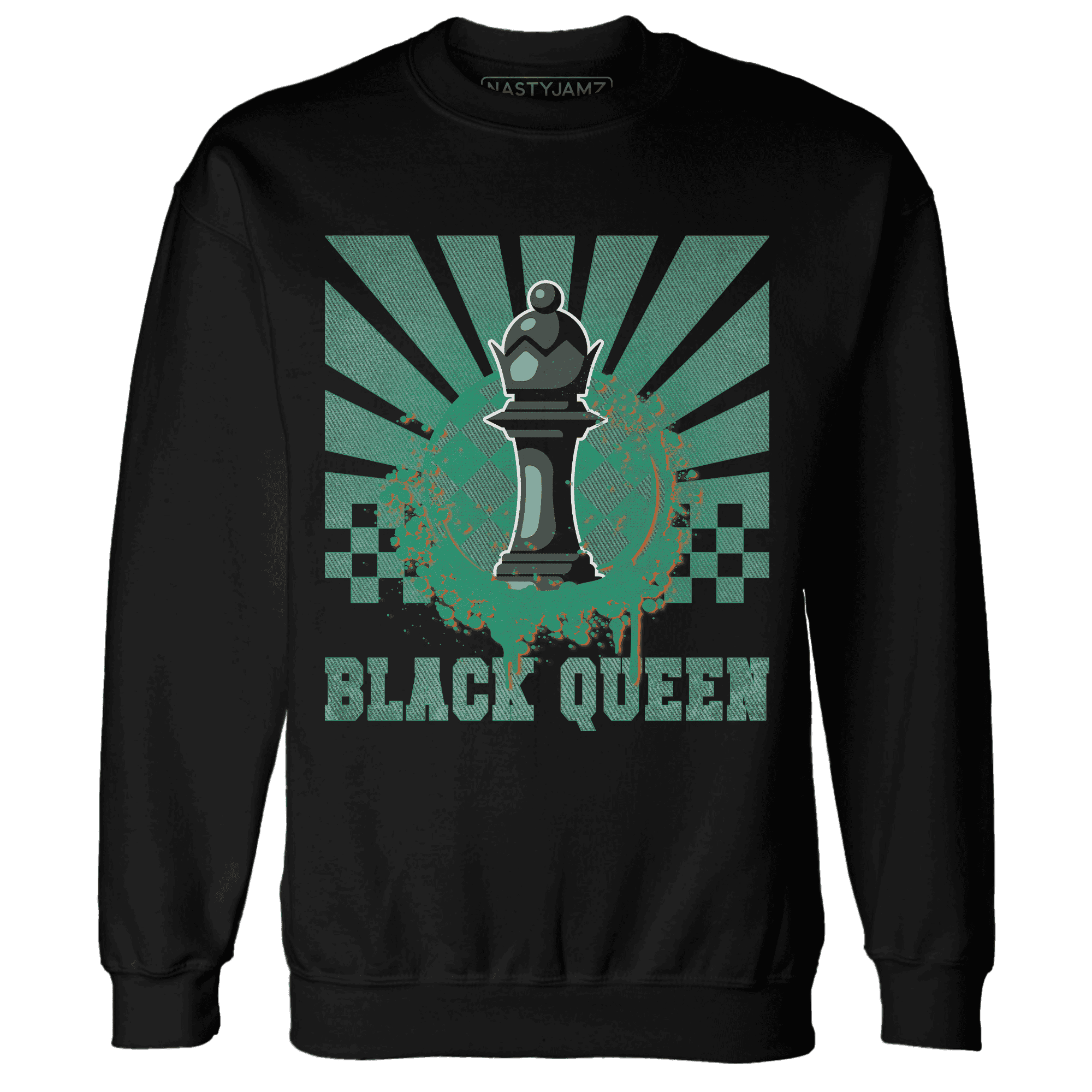 Nina CN Abney 3s Sweatshirt Match Black Queen Collection - NastyJamz