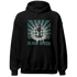 Oxidized Green 4s Hoodie Match Black Queen Collection - NastyJamz