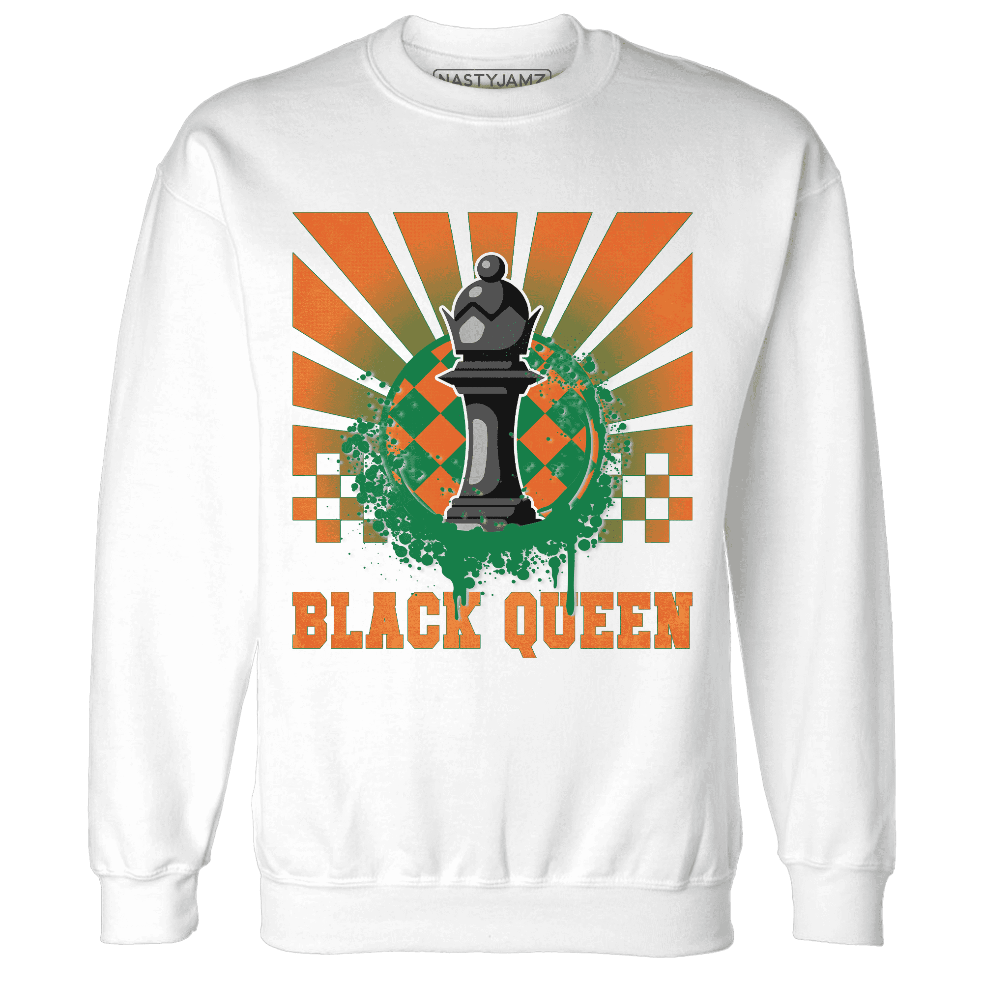 MAM Hurricanes 5s Sweatshirt Match Black Queen Collection - NastyJamz