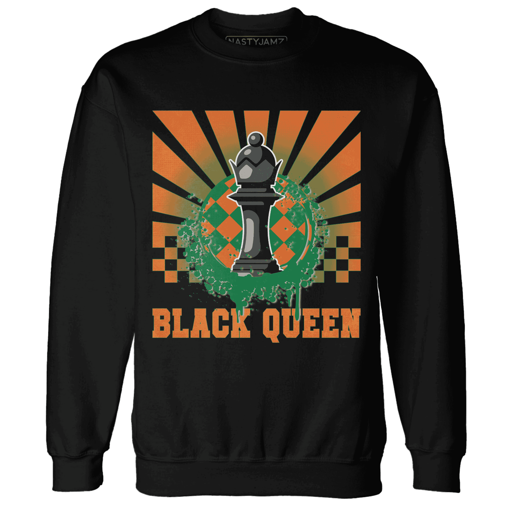 MAM Hurricanes 5s Sweatshirt Match Black Queen Collection - NastyJamz
