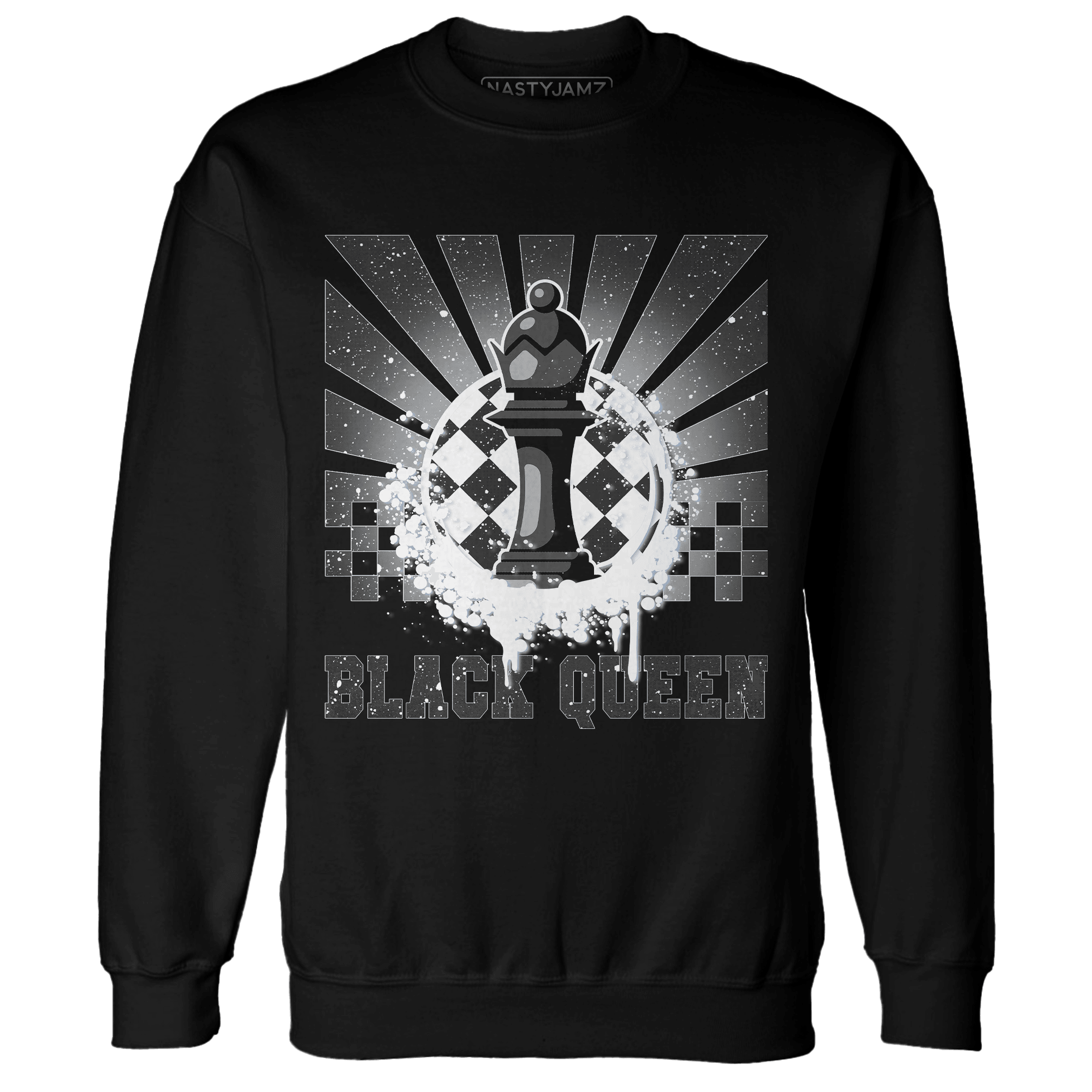 Reverse Oreo 6s Sweatshirt Match Black Queen Collection - NastyJamz