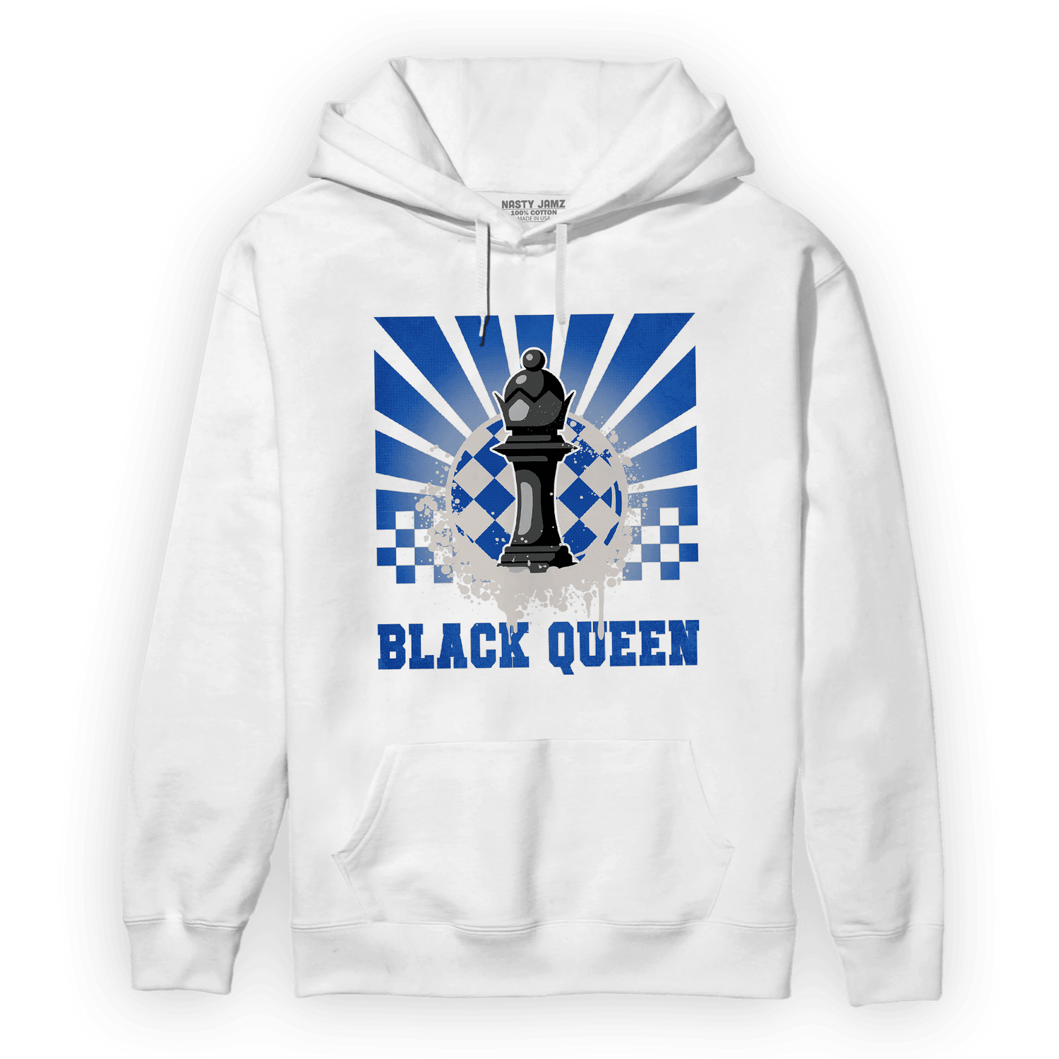 Air Max 1 86 Royal Hoodie Match Black Queen Collection - NastyJamz