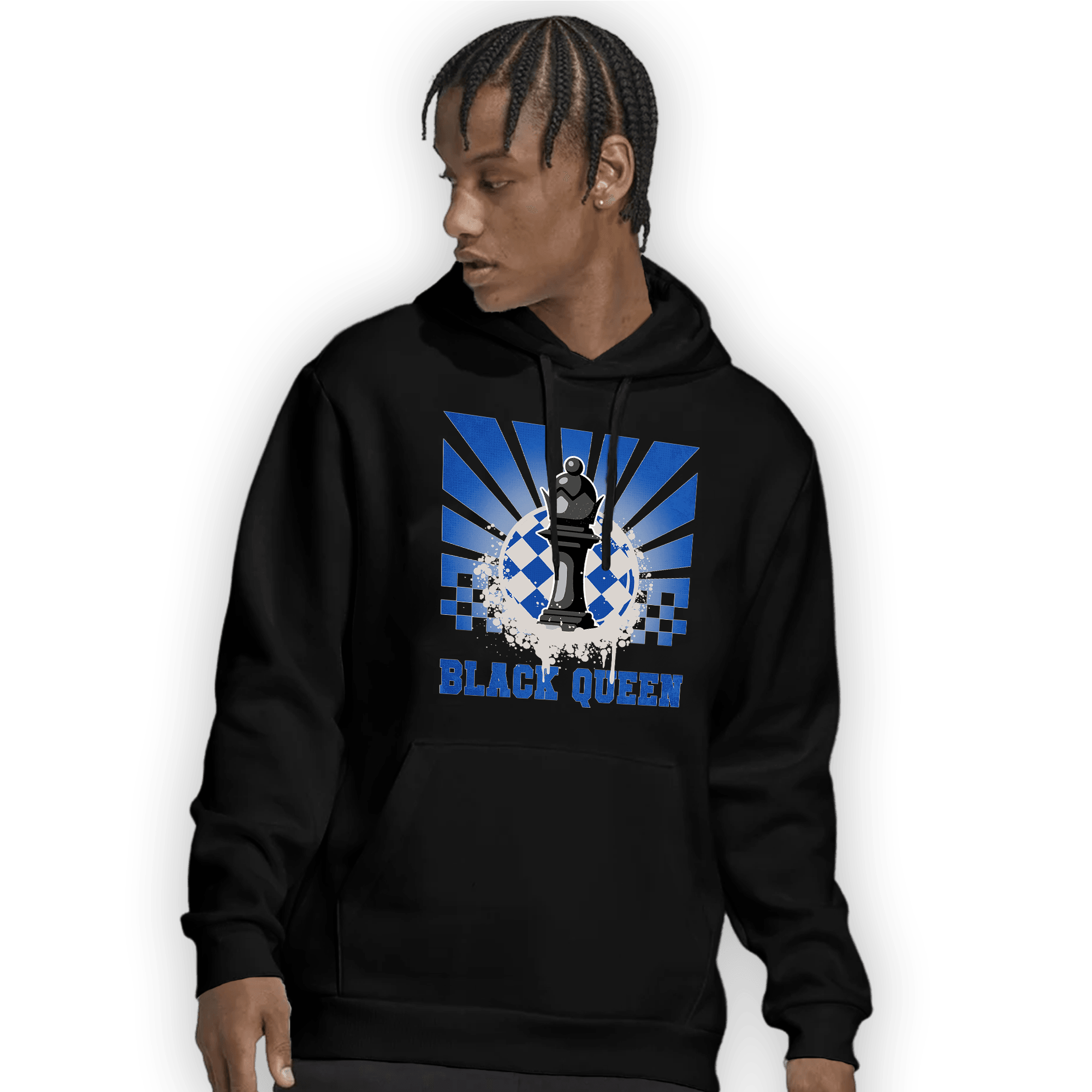 Air Max 1 86 Royal Hoodie Match Black Queen Collection - NastyJamz