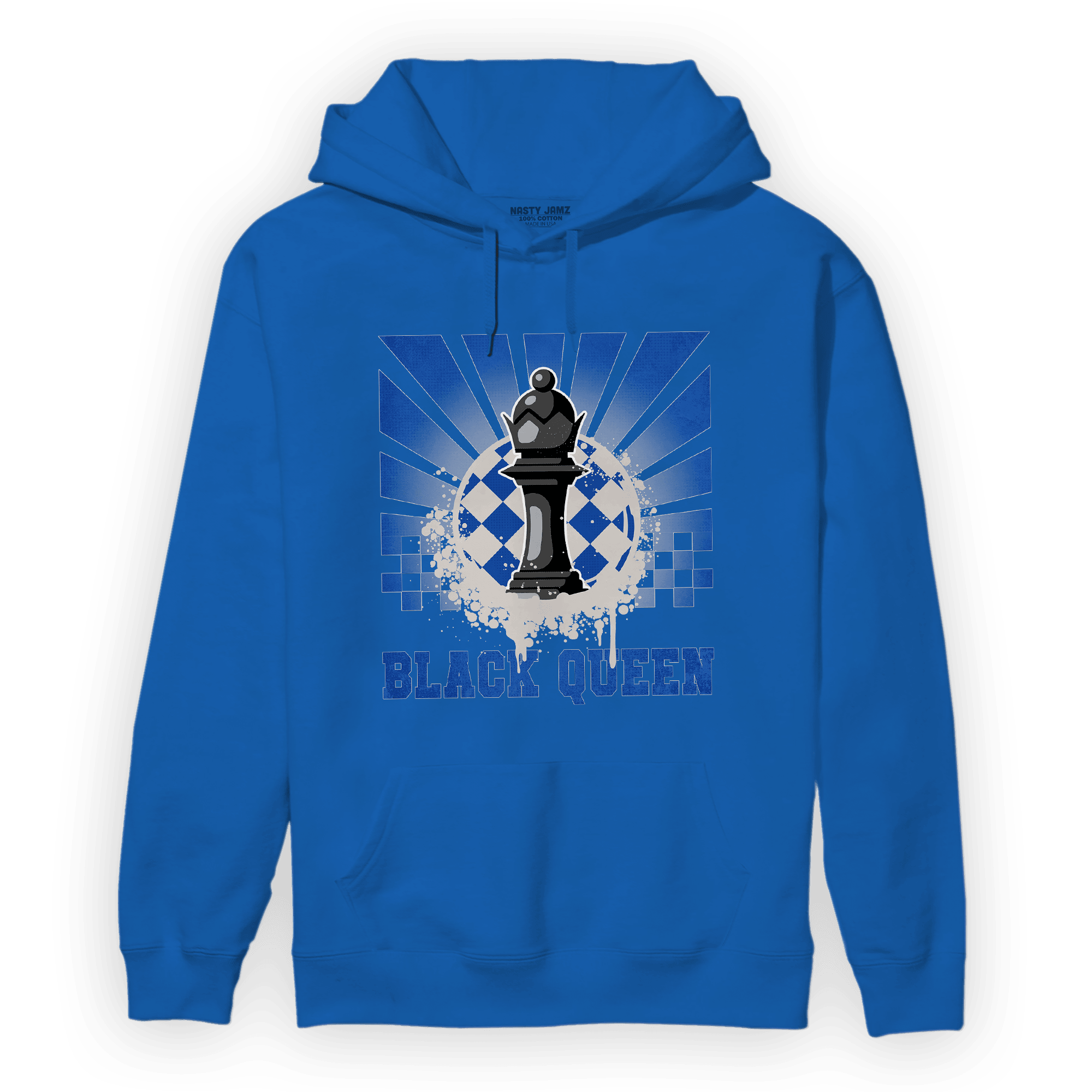 Air Max 1 86 Royal Hoodie Match Black Queen Collection - NastyJamz