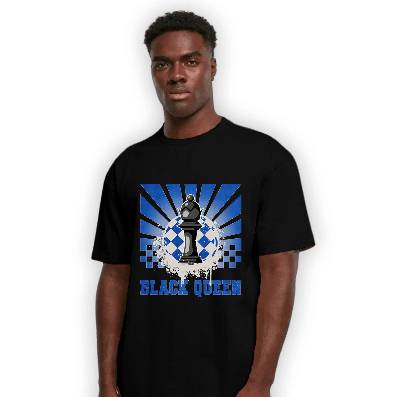 Air Max 1 86 Royal T Shirt Match Black Queen Collection - NastyJamz
