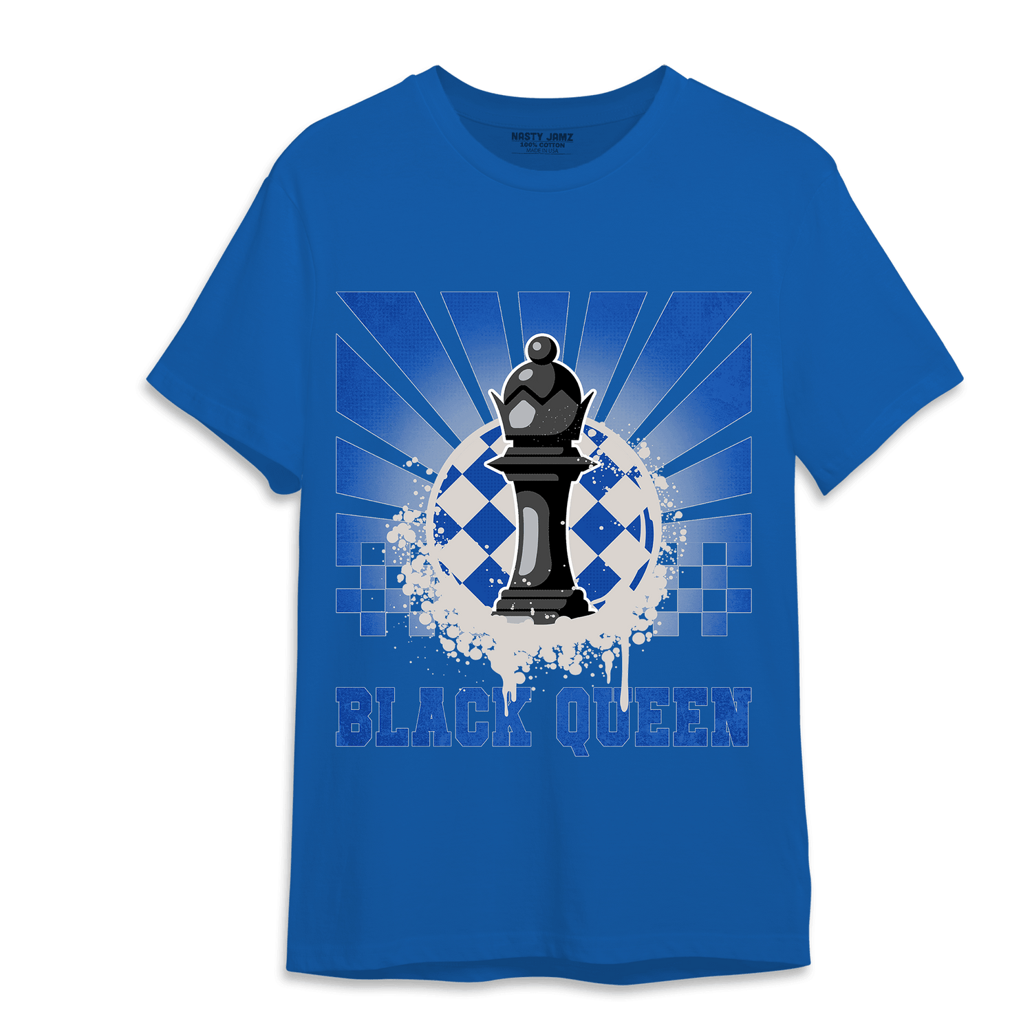 Air Max 1 86 Royal T Shirt Match Black Queen Collection - NastyJamz