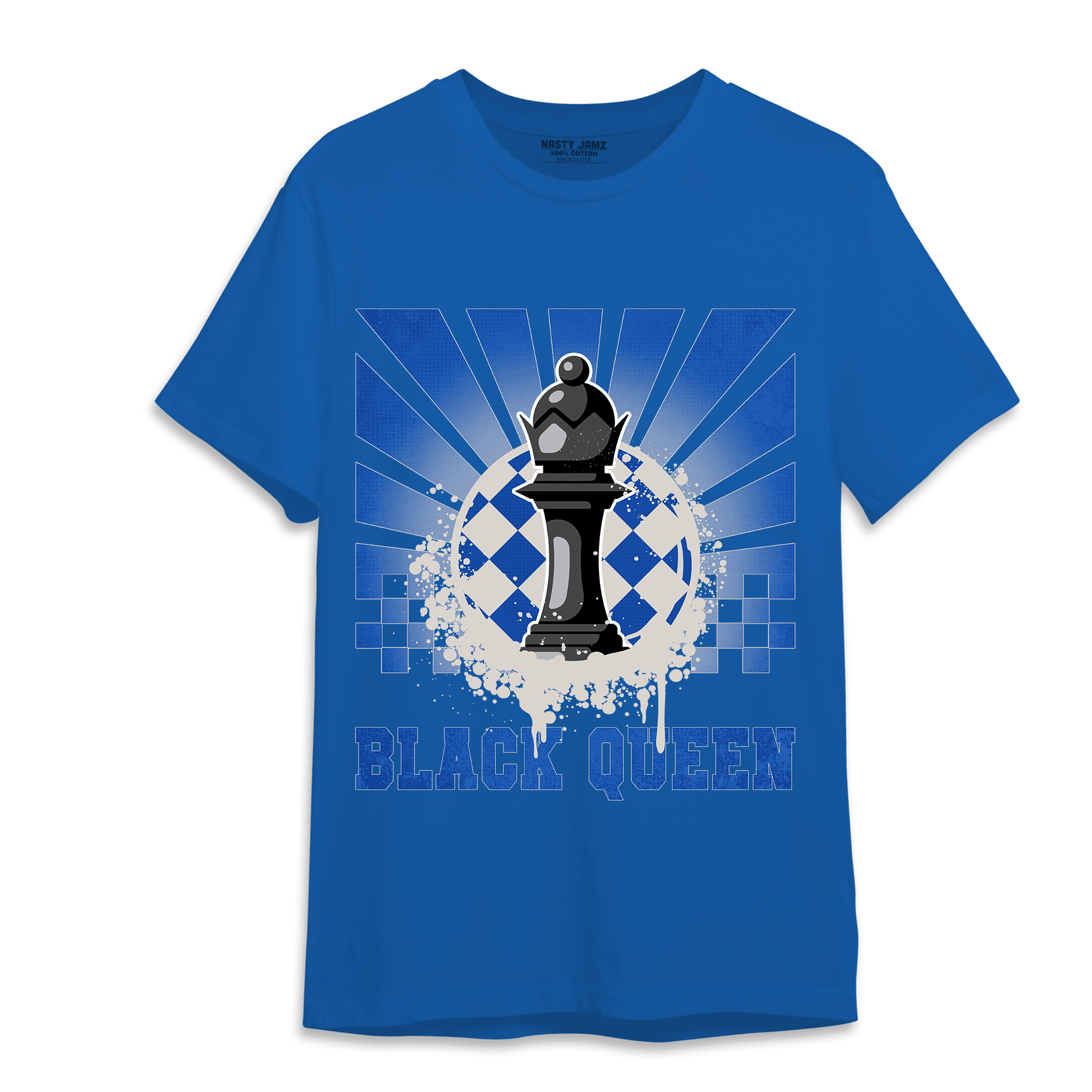 Air Max 1 86 Royal T Shirt Match Black Queen Collection - NastyJamz