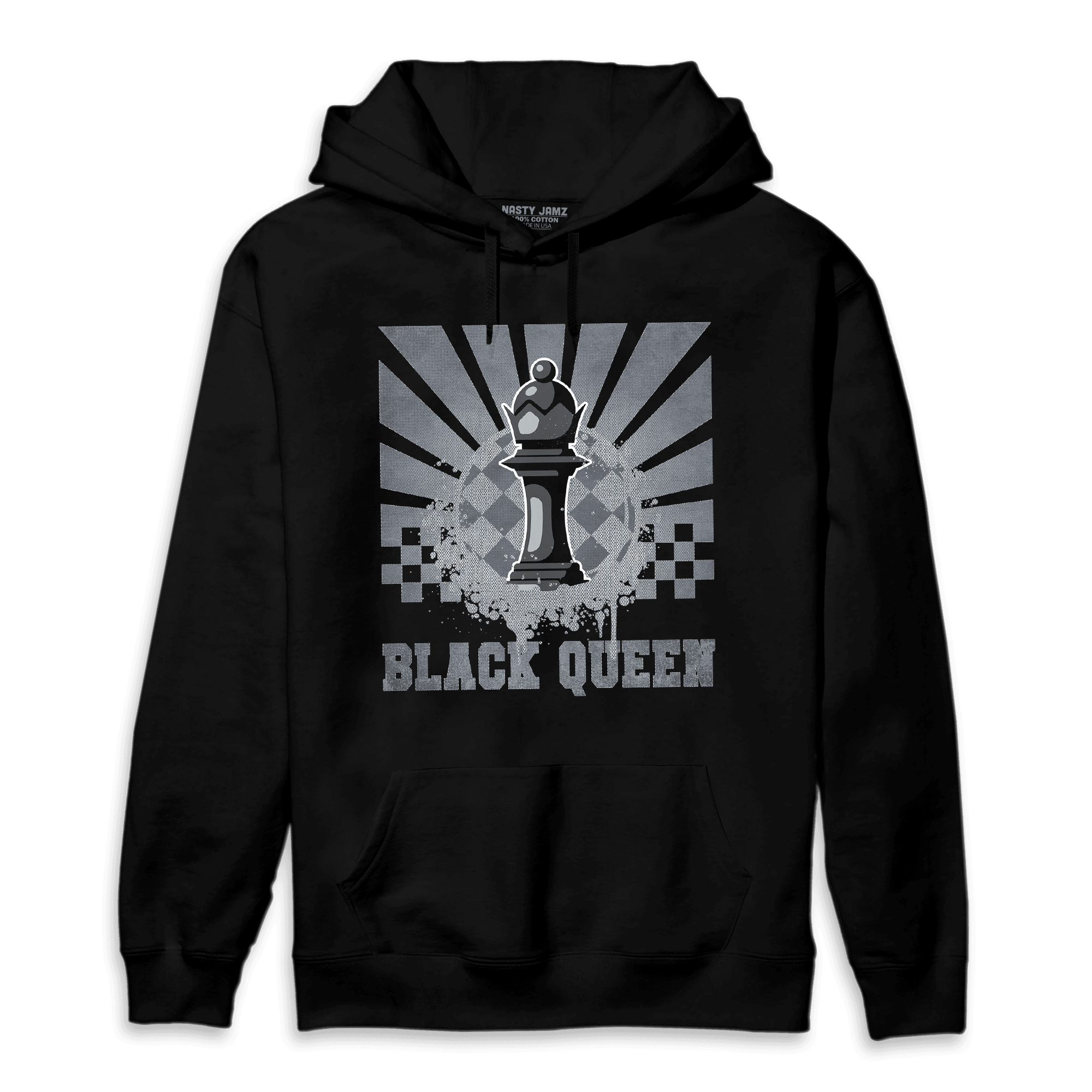 Air Max 90 Iron Grey Hoodie Match Black Queen Collection - NastyJamz