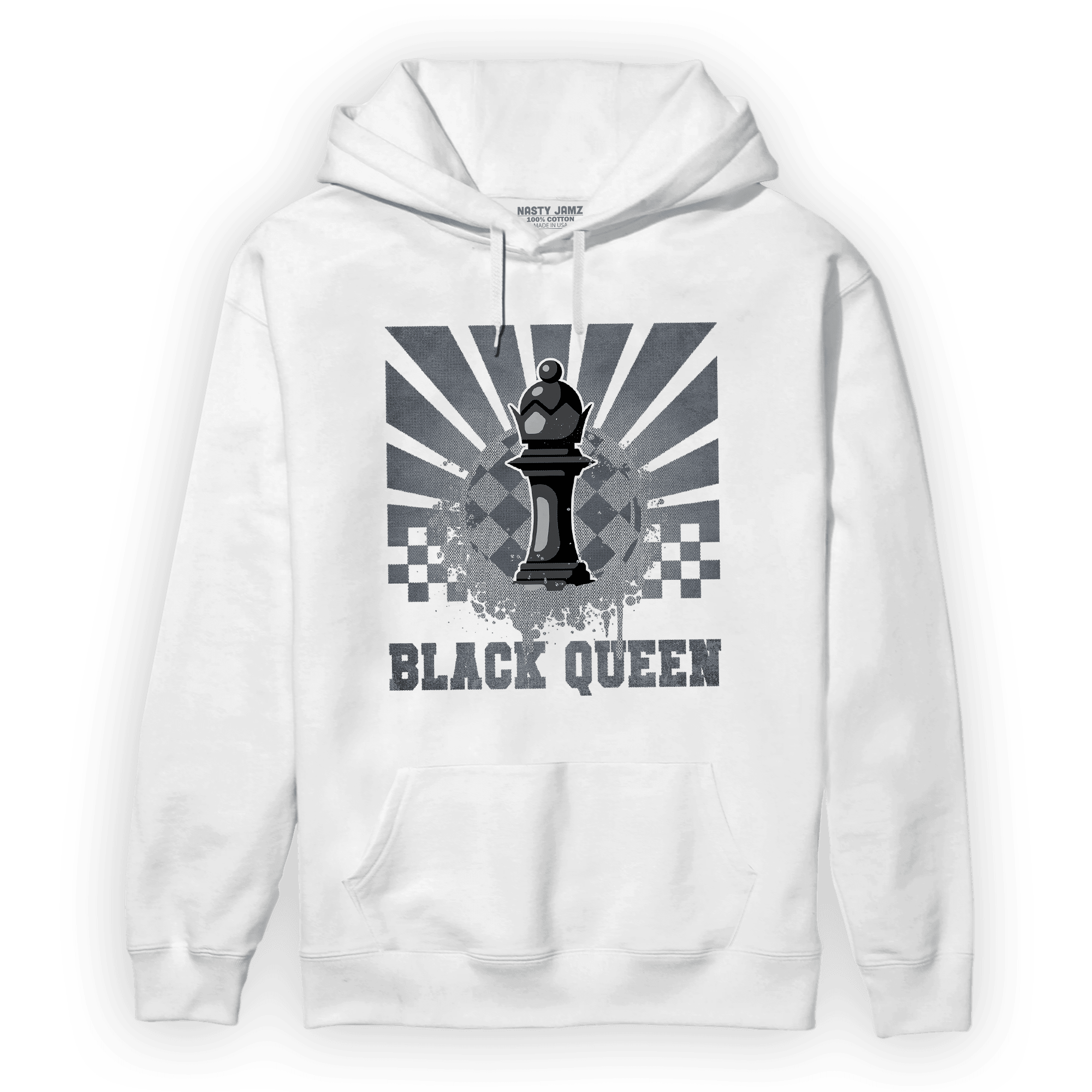 Air Max 90 Iron Grey Hoodie Match Black Queen Collection - NastyJamz