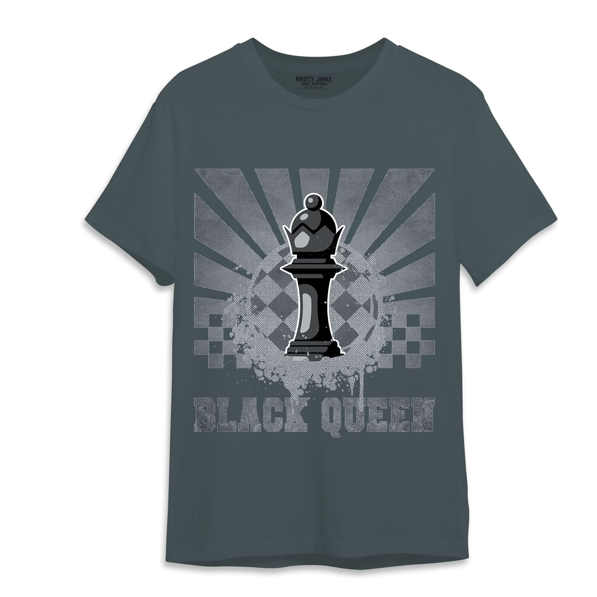 Air Max 90 Iron Grey T Shirt Match Black Queen Collection - NastyJamz