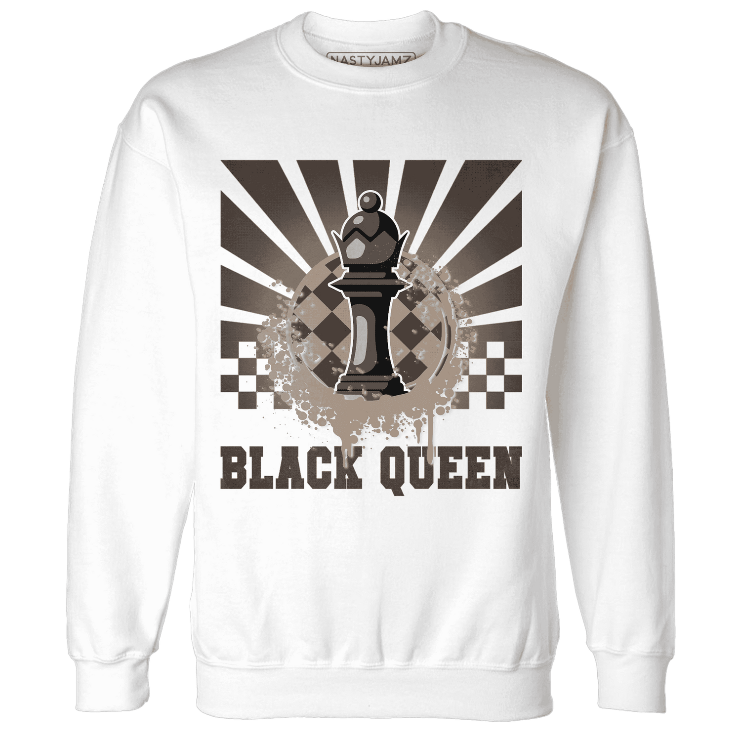 Dunk Low Baroque Brown Sweatshirt Match Black Queen Collection - NastyJamz