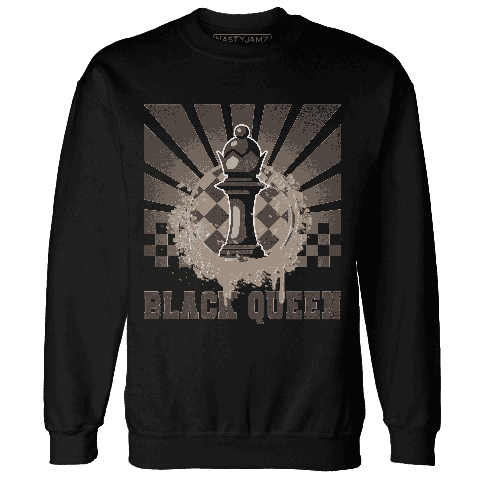 Dunk Low Baroque Brown Sweatshirt Match Black Queen Collection - NastyJamz