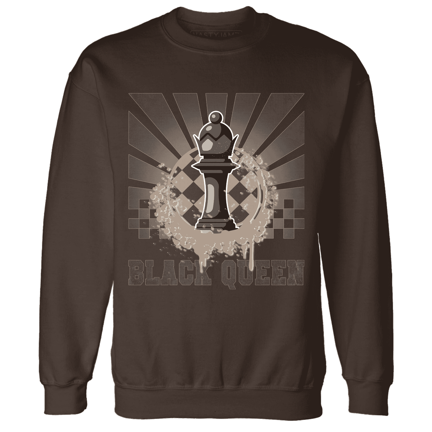 Dunk Low Baroque Brown Sweatshirt Match Black Queen Collection - NastyJamz