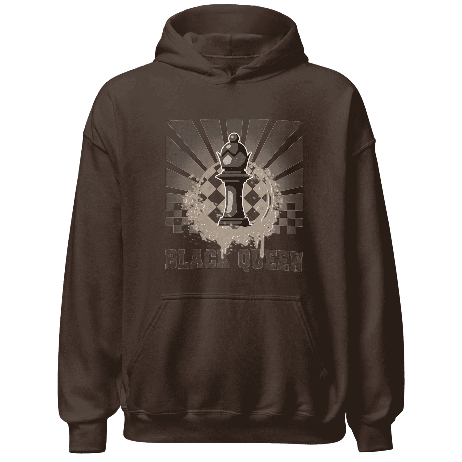 Dunk Low Baroque Brown Hoodie Match Black Queen Collection - NastyJamz