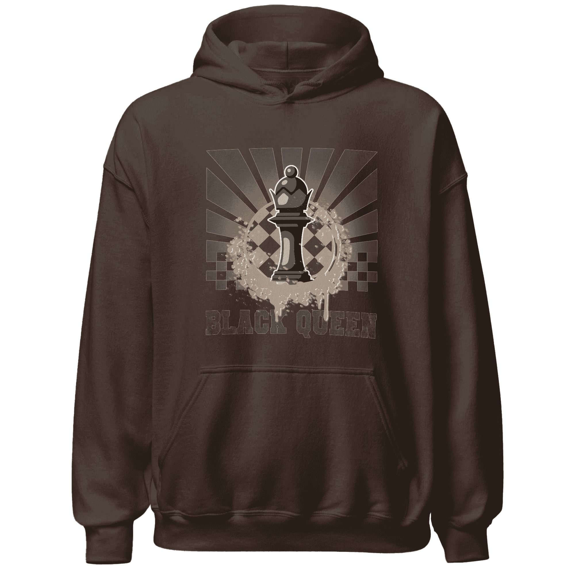 Dunk Low Baroque Brown Hoodie Match Black Queen Collection - NastyJamz