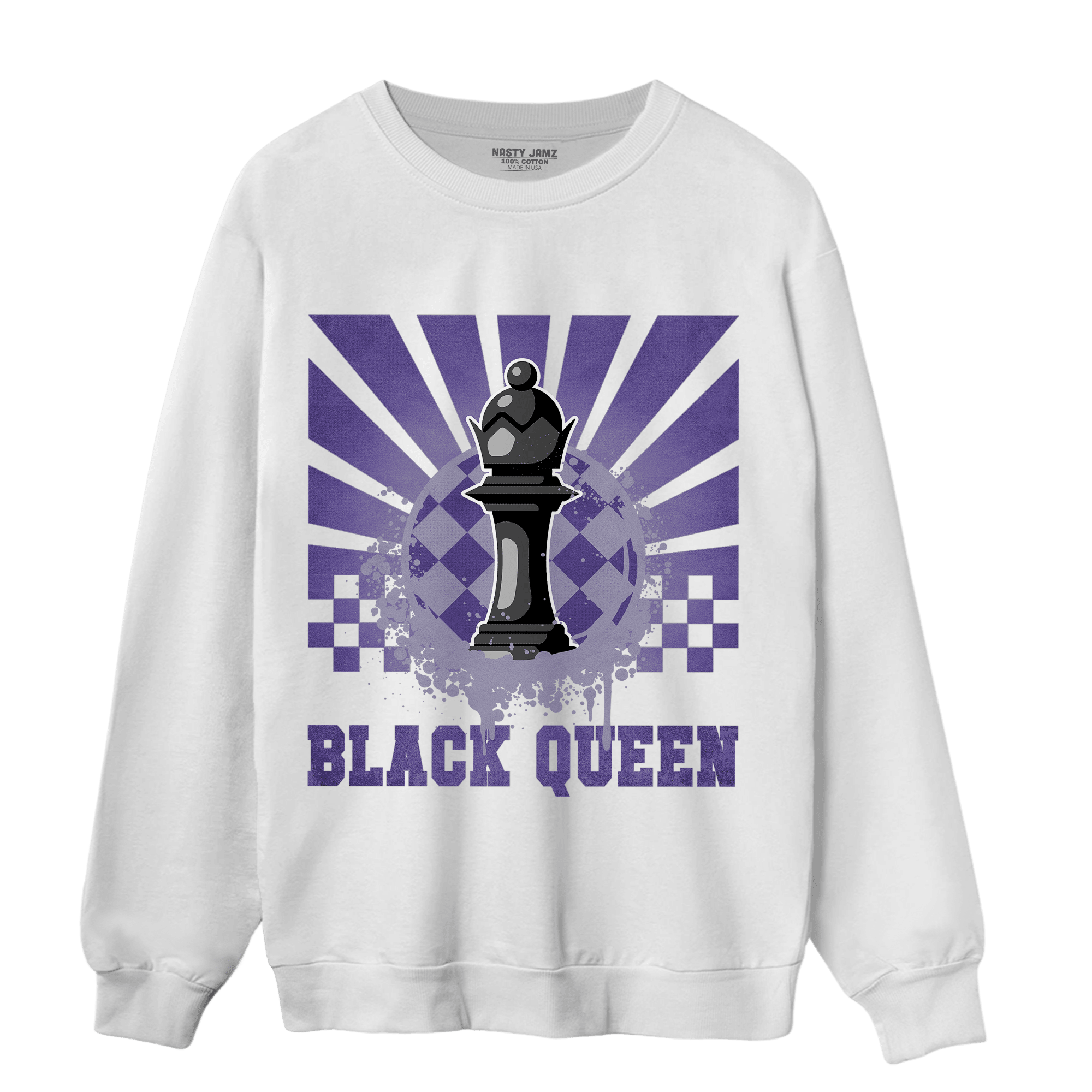 Dunk Low Plum Sweatshirt Match Black Queen Collection - NastyJamz