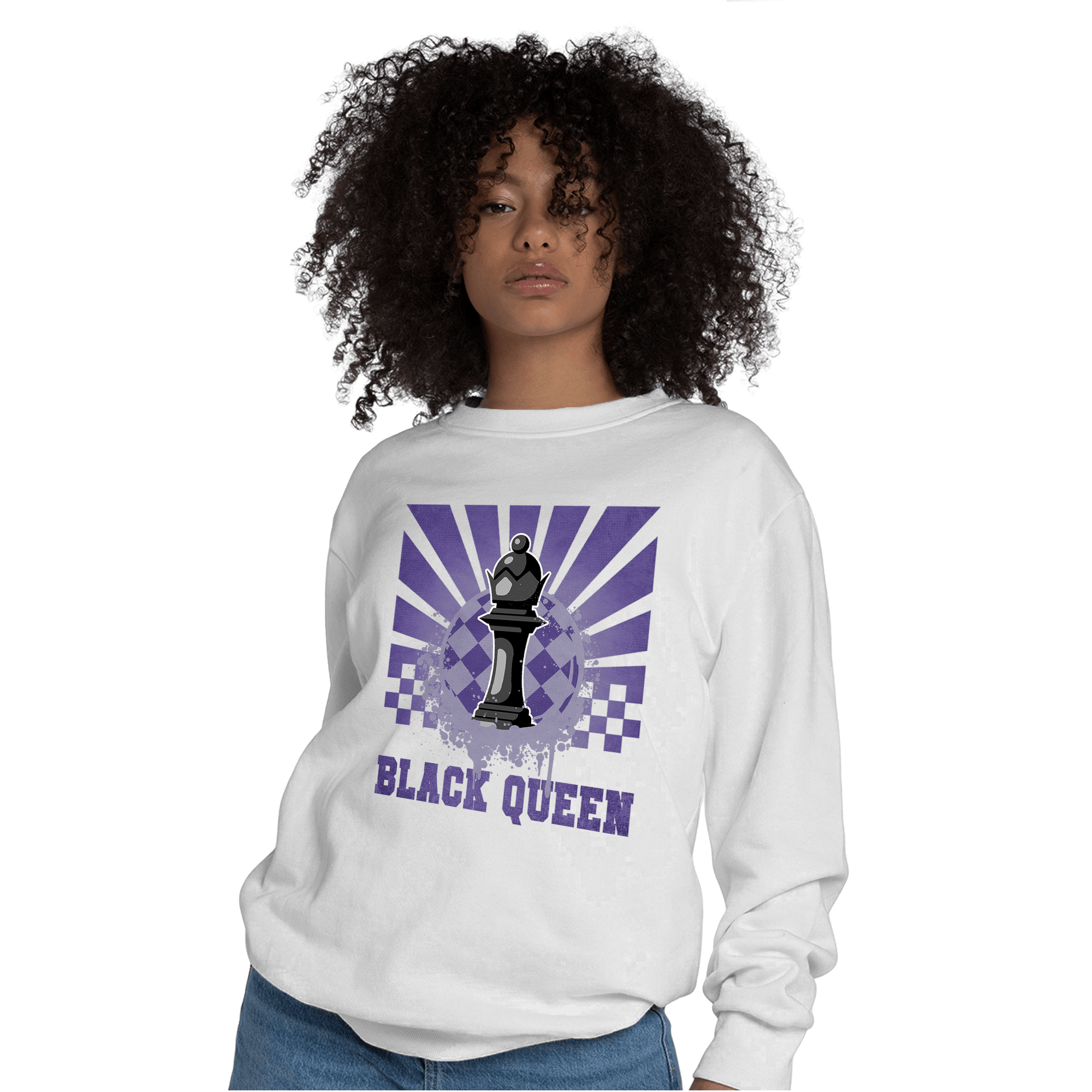 Dunk Low Plum Sweatshirt Match Black Queen Collection - NastyJamz