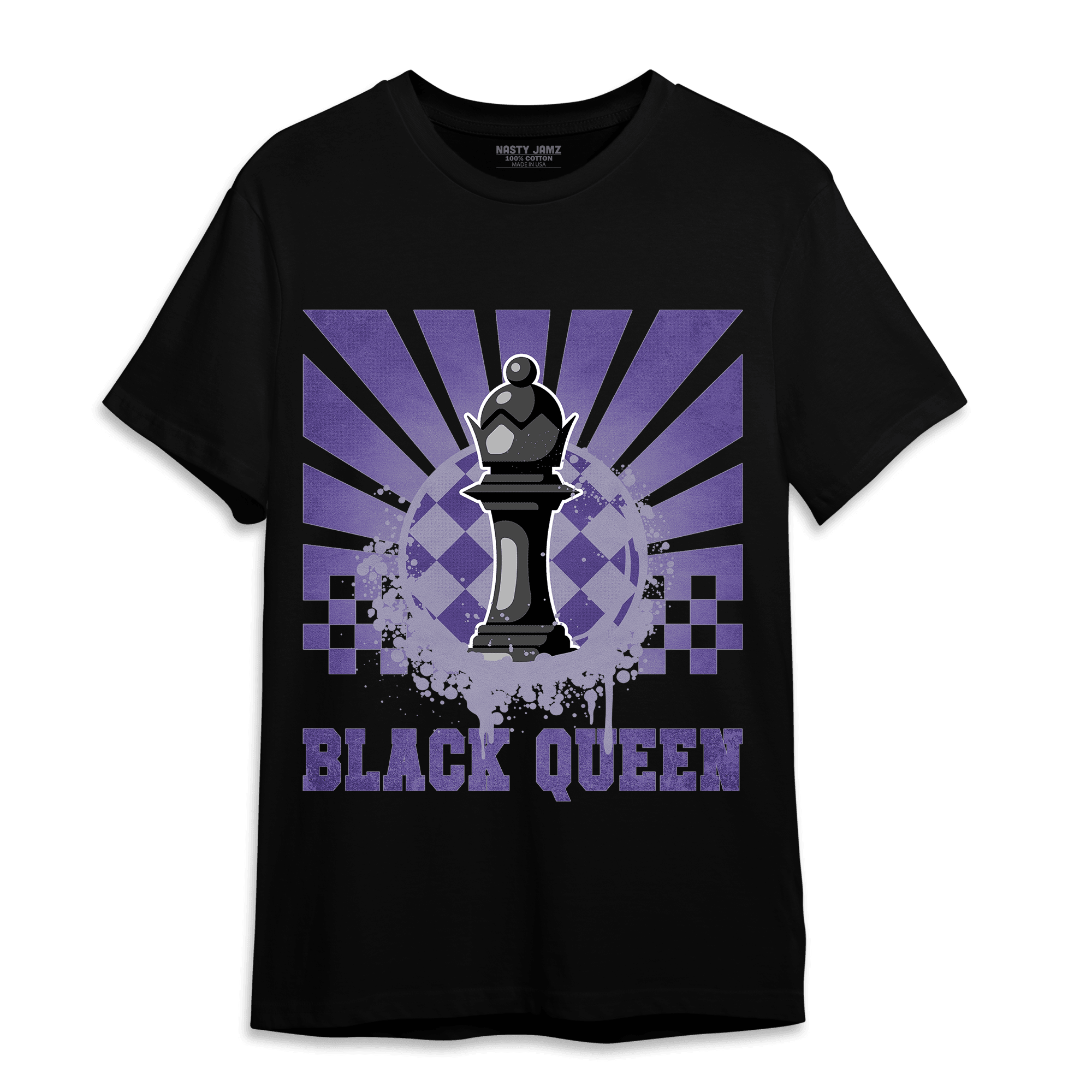 Dunk Low Plum T Shirt Match Black Queen Collection - NastyJamz