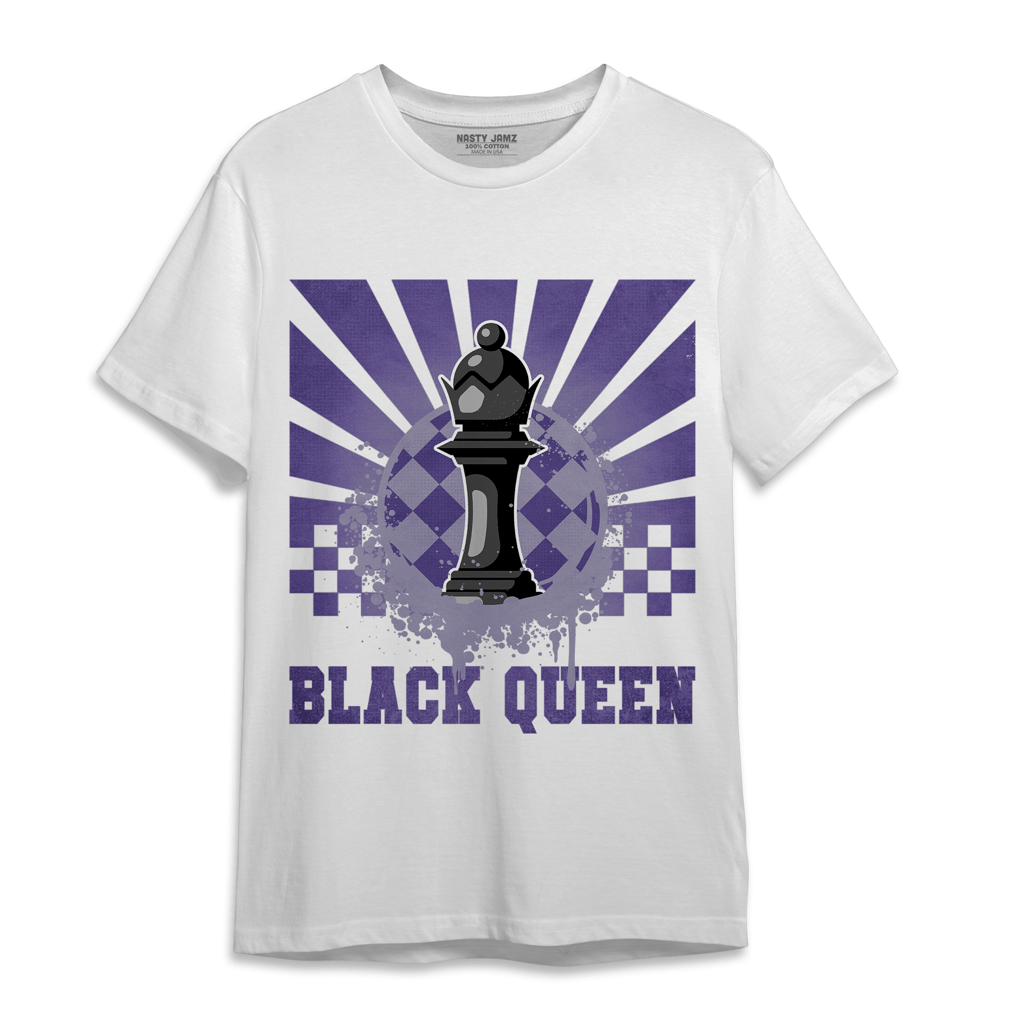 Dunk Low Plum T Shirt Match Black Queen Collection - NastyJamz