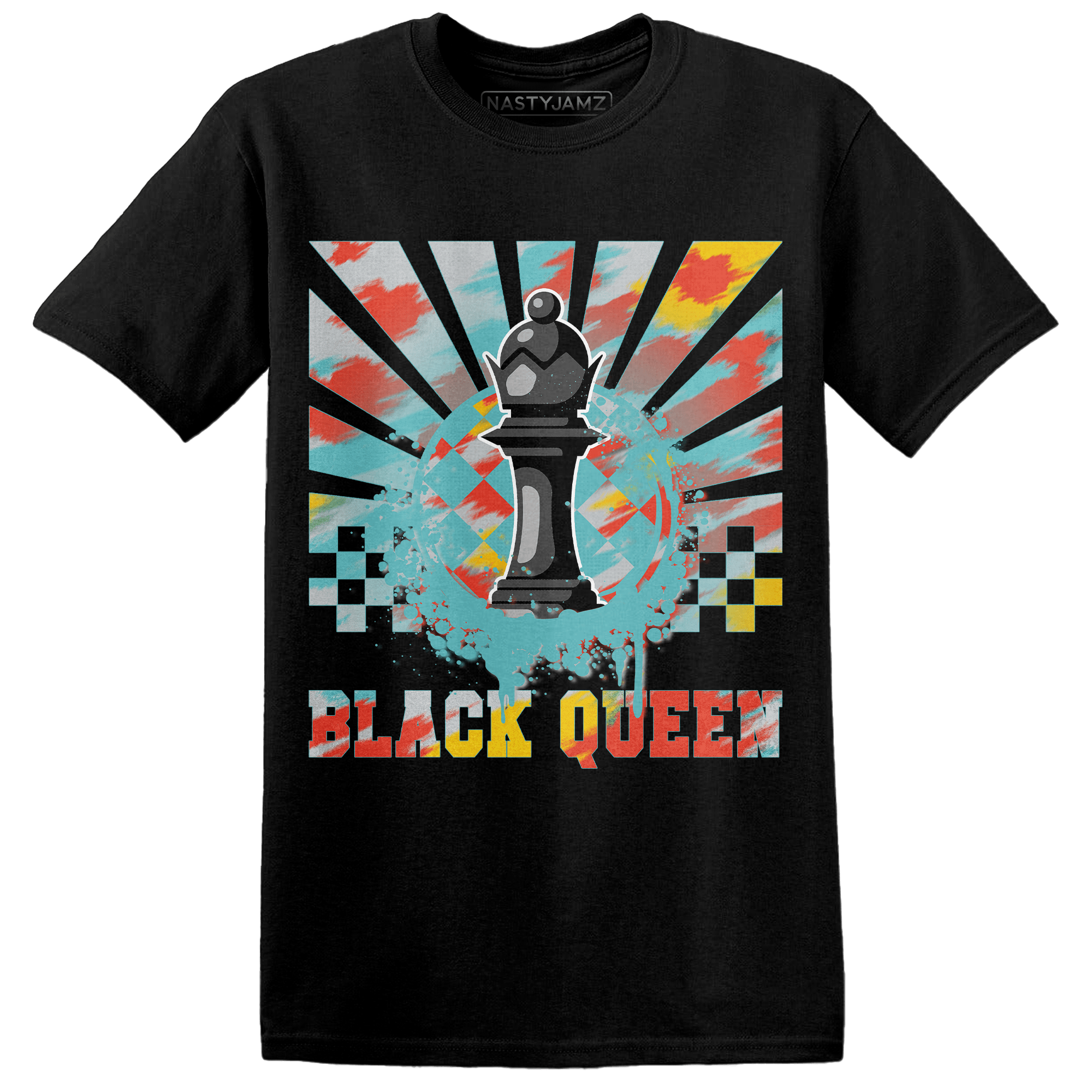 KB 8 Protro Venice Beach T Shirt Match Black Queen Collection - NastyJamz