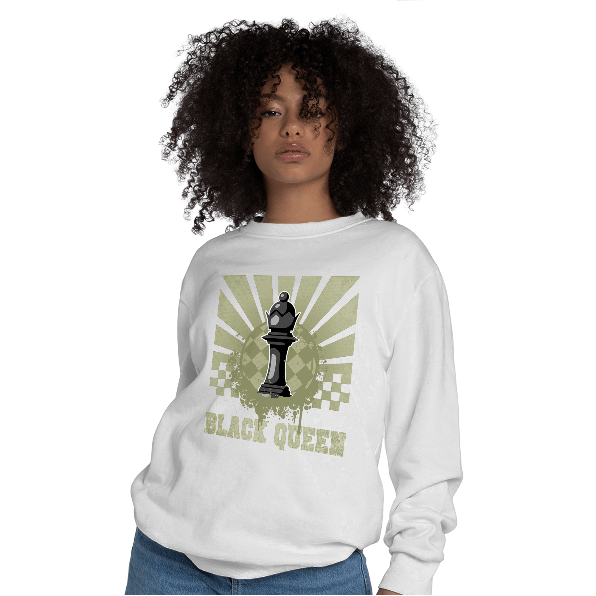 Yeezy Slide Resin Sweatshirt Match Black Queen Collection - NastyJamz