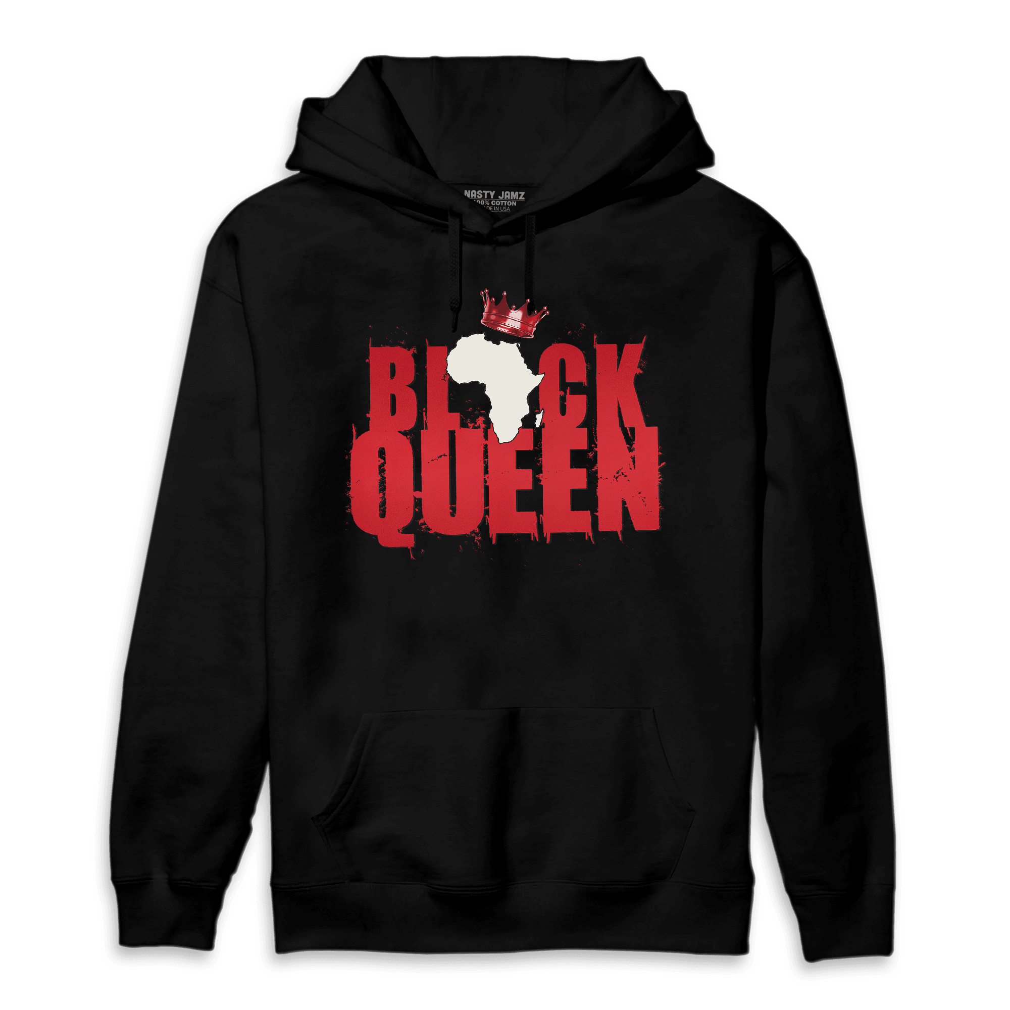 Low OG Trophy Room 1s Hoodie Match Black Queen Crown - NastyJamz