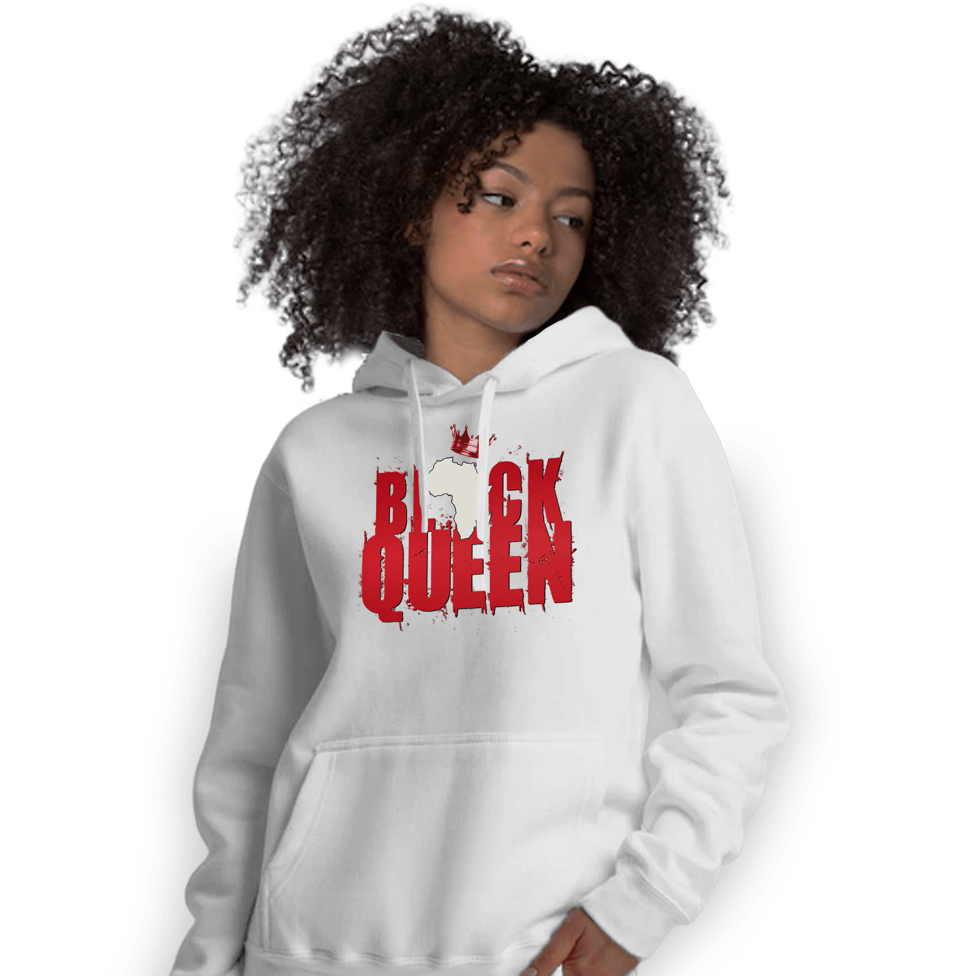 Low OG Trophy Room 1s Hoodie Match Black Queen Crown - NastyJamz