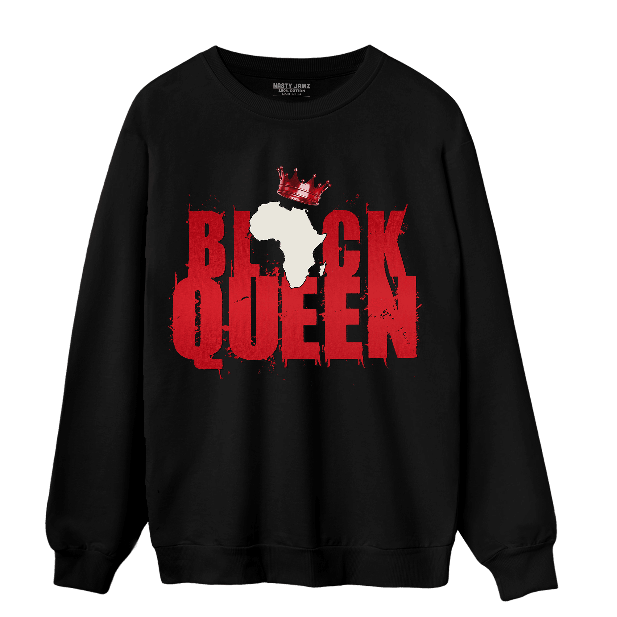 Low OG Trophy Room 1s Sweatshirt Match Black Queen Crown - NastyJamz