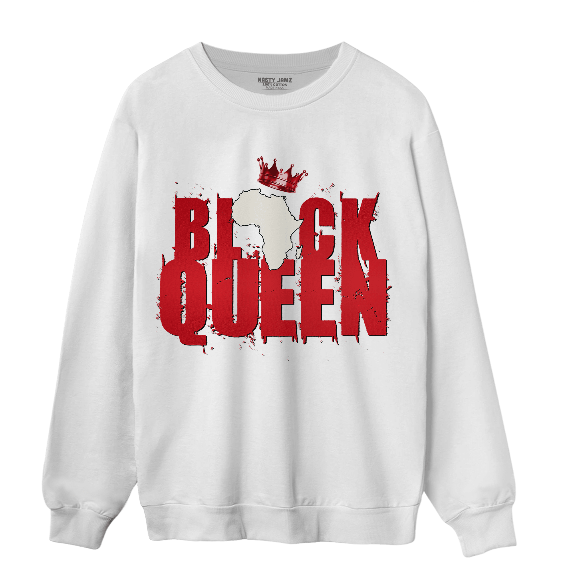Low OG Trophy Room 1s Sweatshirt Match Black Queen Crown - NastyJamz