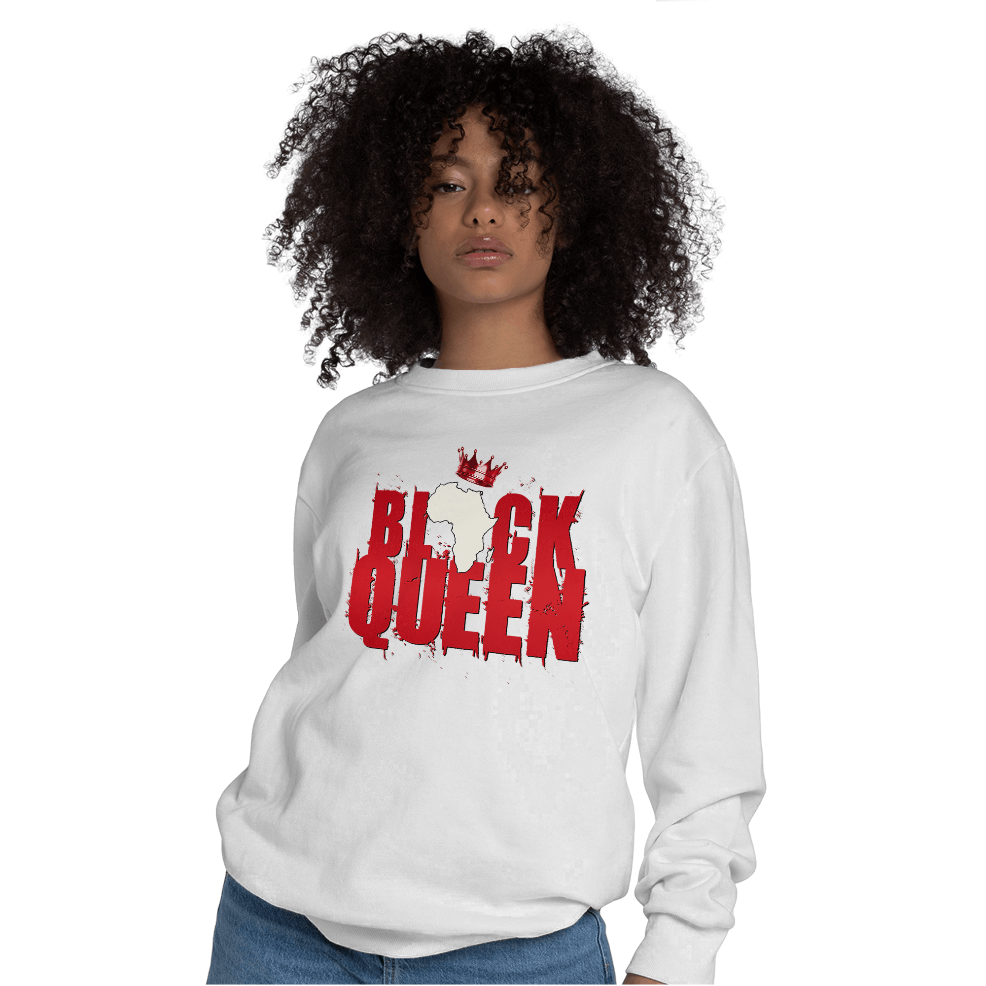 Low OG Trophy Room 1s Sweatshirt Match Black Queen Crown - NastyJamz