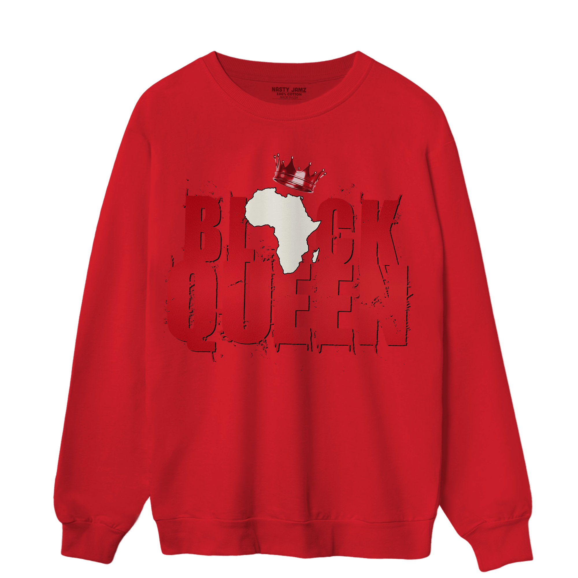 Low OG Trophy Room 1s Sweatshirt Match Black Queen Crown - NastyJamz