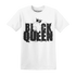 White-Thunder-4s-T-Shirt-Match-Black-Queen-Crown