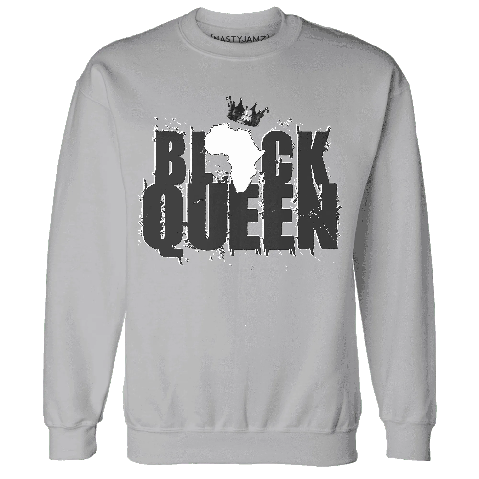 White-Thunder-4s-Sweatshirt-Match-Black-Queen-Crown