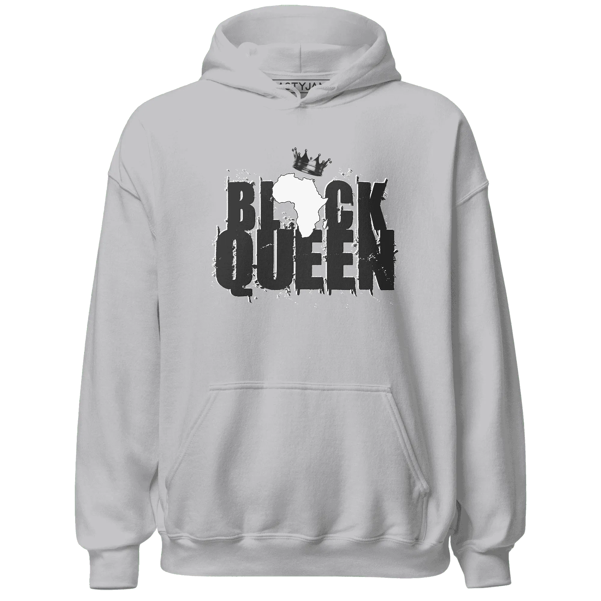 White-Thunder-4s-Hoodie-Match-Black-Queen-Crown