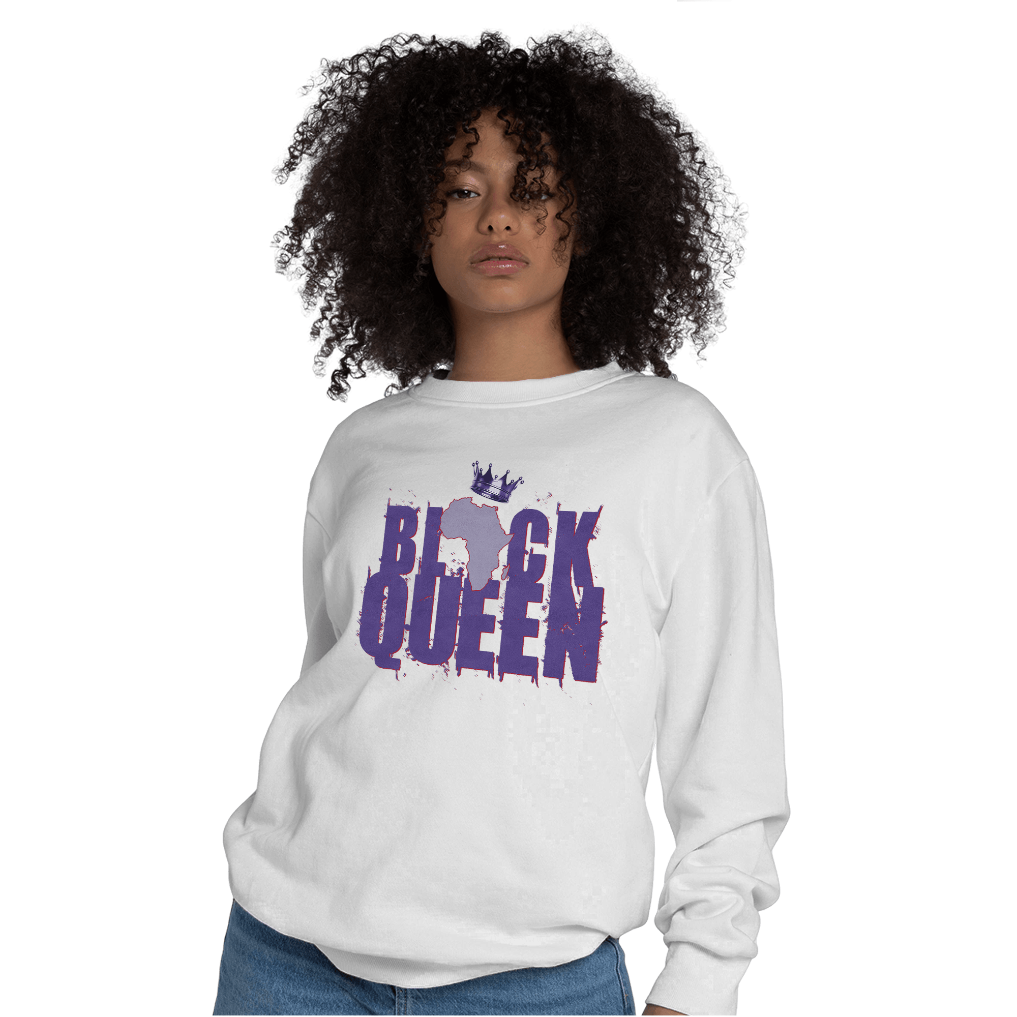 Dunk Low Plum Sweatshirt Match Black Queen Crown - NastyJamz