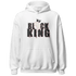 Jumman Jack University Red Hoodie Match Black Queen Crown - NastyJamz