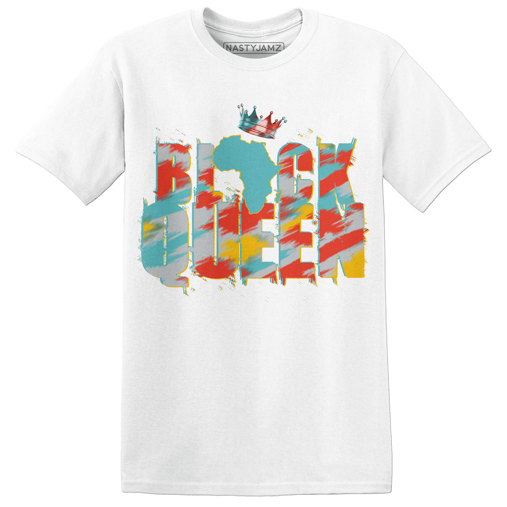 KB 8 Protro Venice Beach T Shirt Match Black Queen Crown - NastyJamz