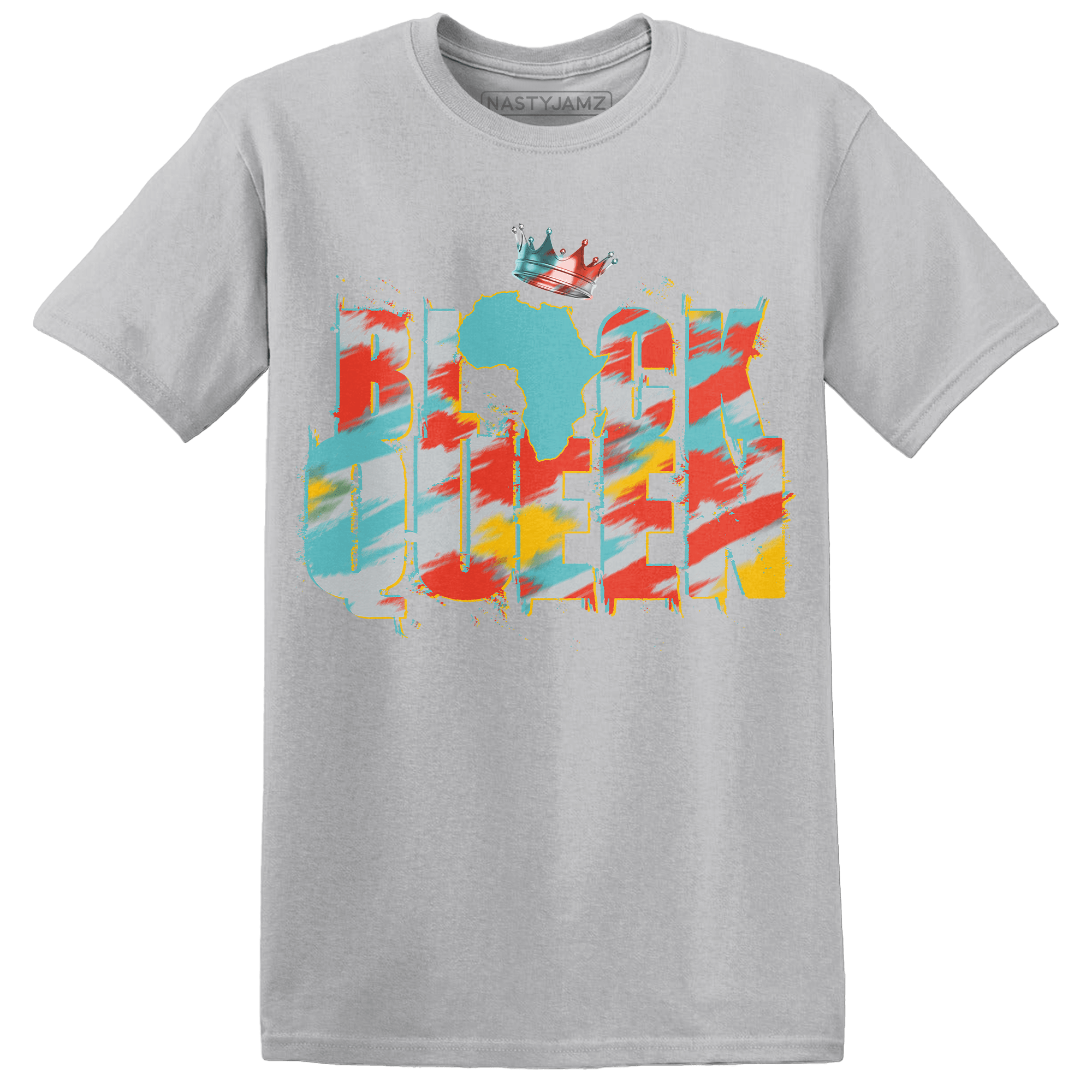 KB 8 Protro Venice Beach T Shirt Match Black Queen Crown - NastyJamz