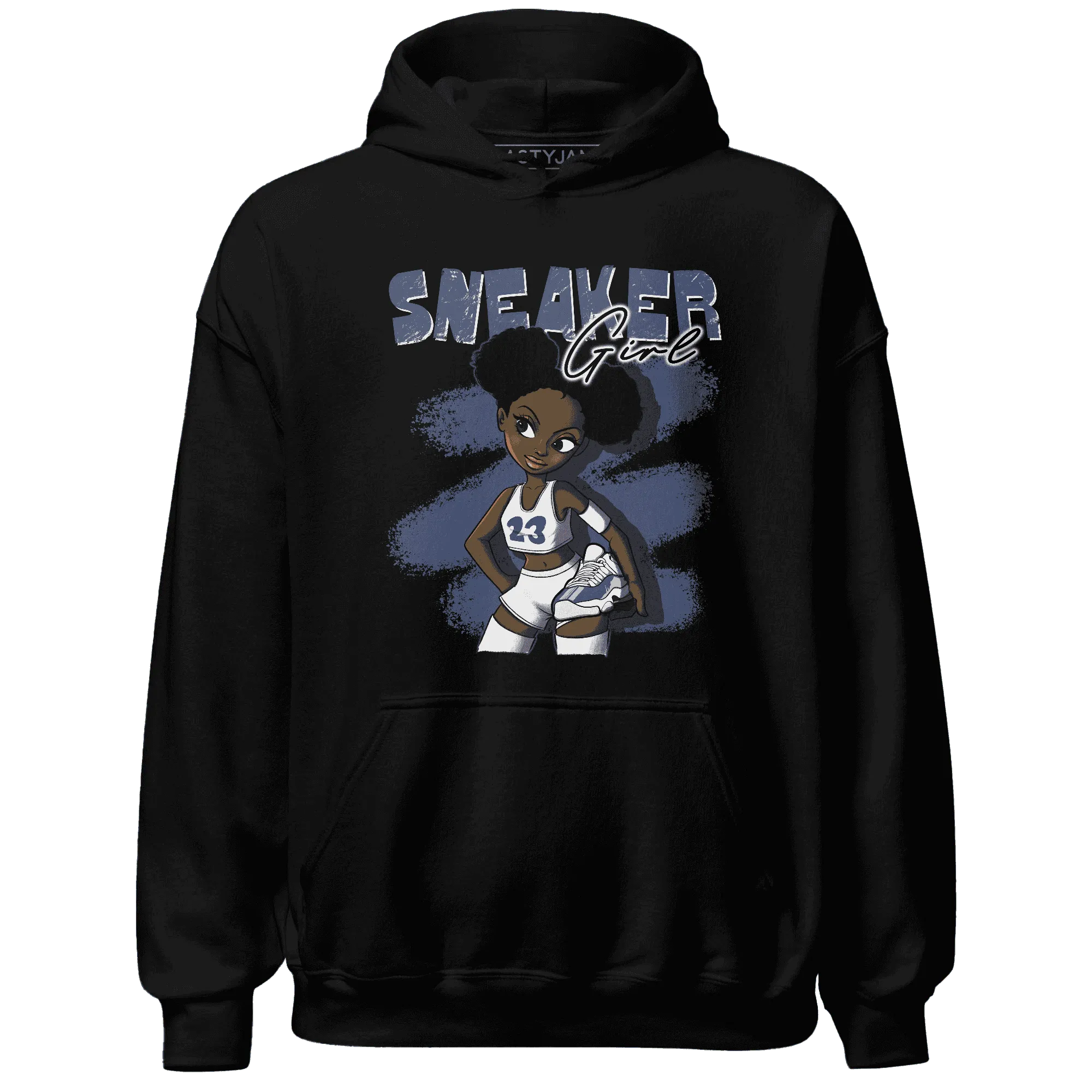 Low-Diffused-Blue-11s-Hoodie-Match-Black-Sneaker-Girl