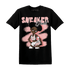 Low Legend Pink 11s T Shirt Match Black Sneaker Girl - NastyJamz