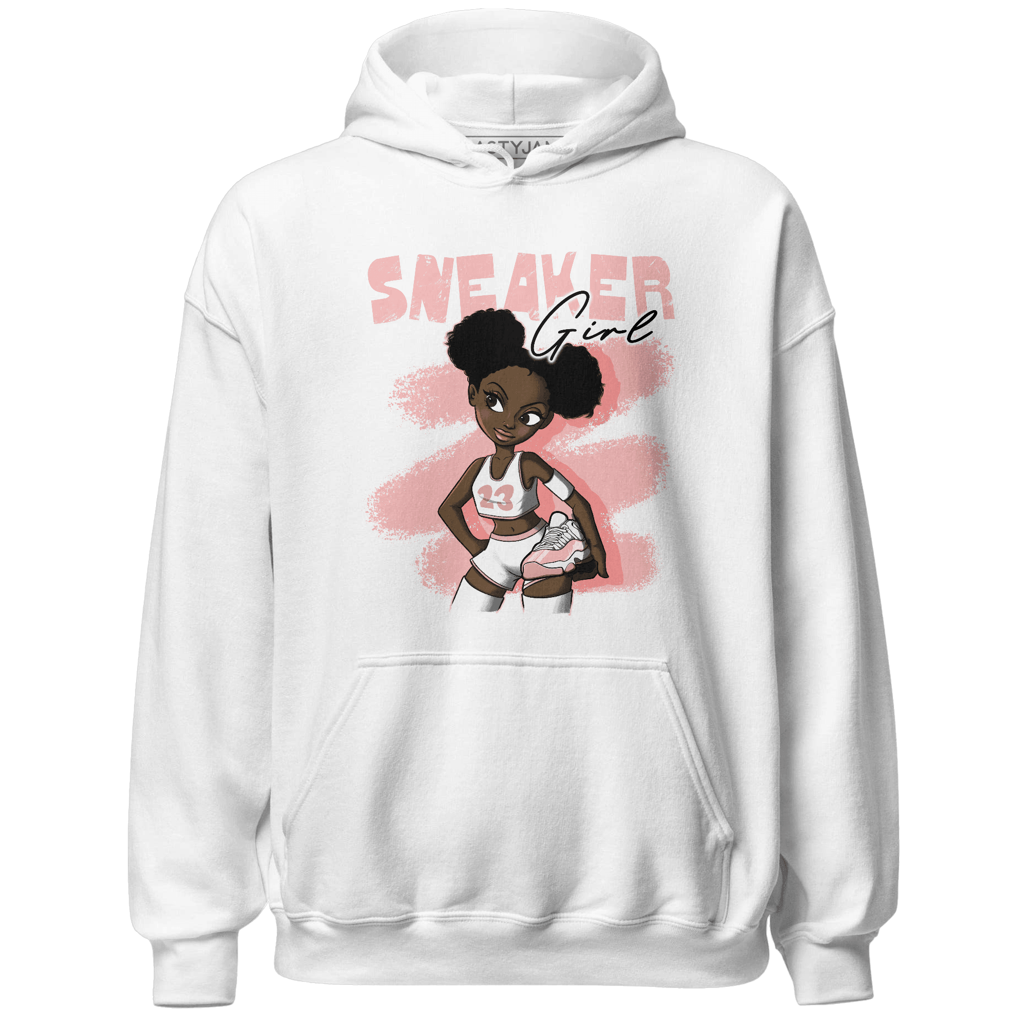 Low Legend Pink 11s Hoodie Match Black Sneaker Girl - NastyJamz