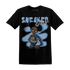 First In Flight 1s T Shirt Match Black Sneaker Girl - NastyJamz