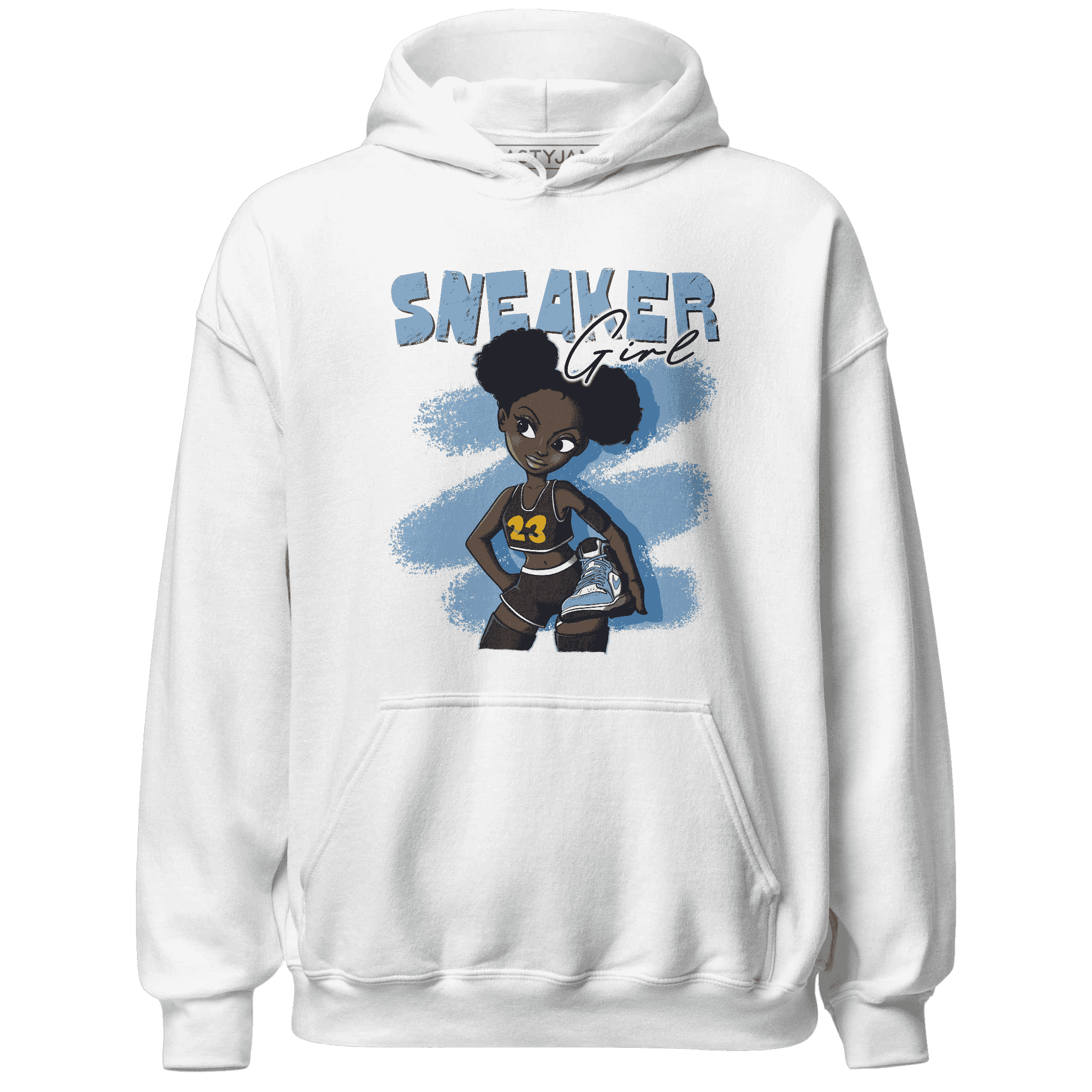 First In Flight 1s Hoodie Match Black Sneaker Girl - NastyJamz