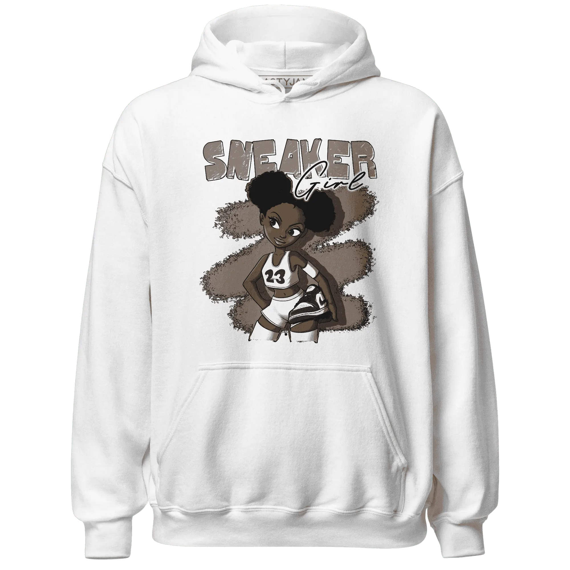 NastyJamz-Low-Mocha-1s-Hoodie-Match-Black-Sneaker-Girl