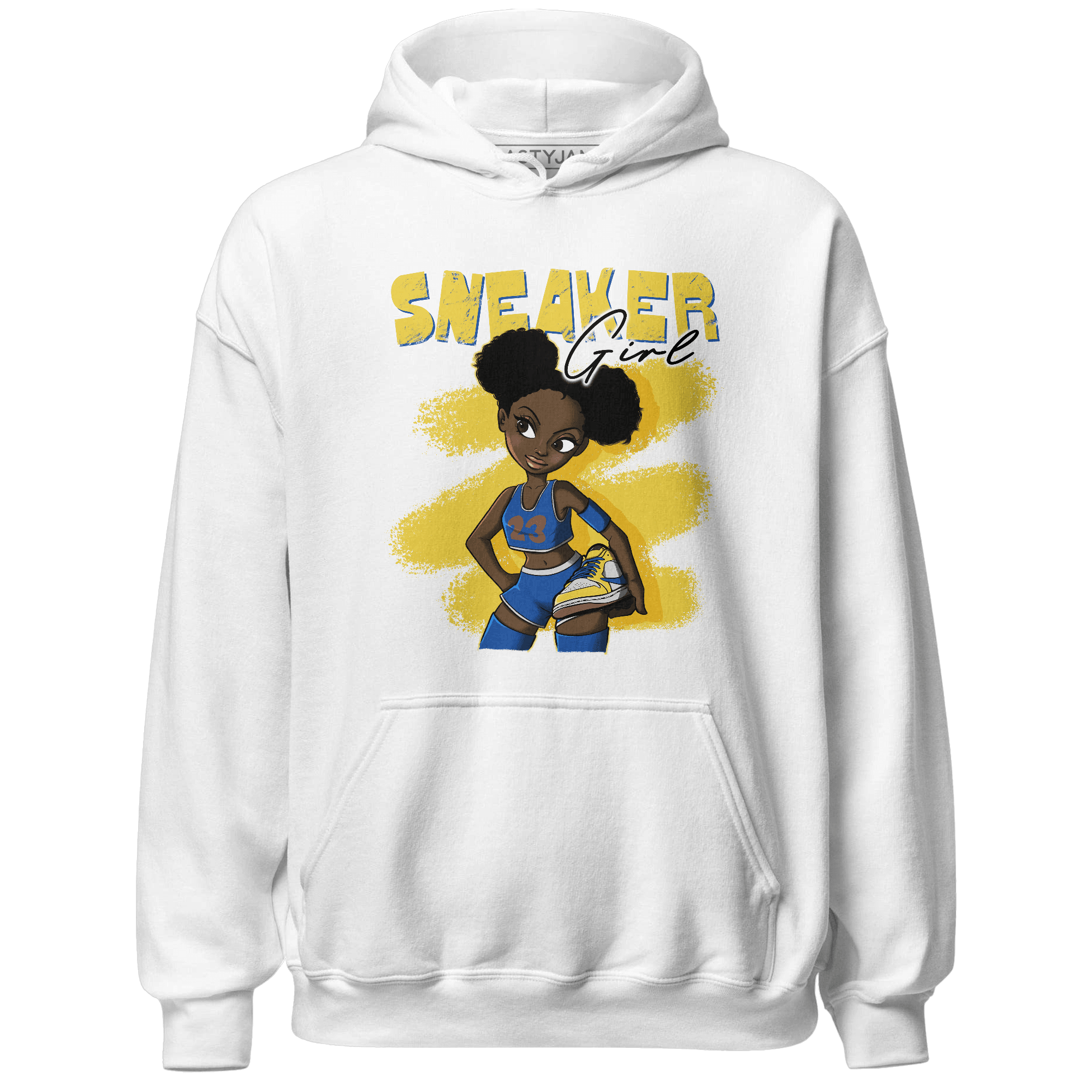Low OG Canary TVSC 1s Hoodie Match Black Sneaker Girl - NastyJamz