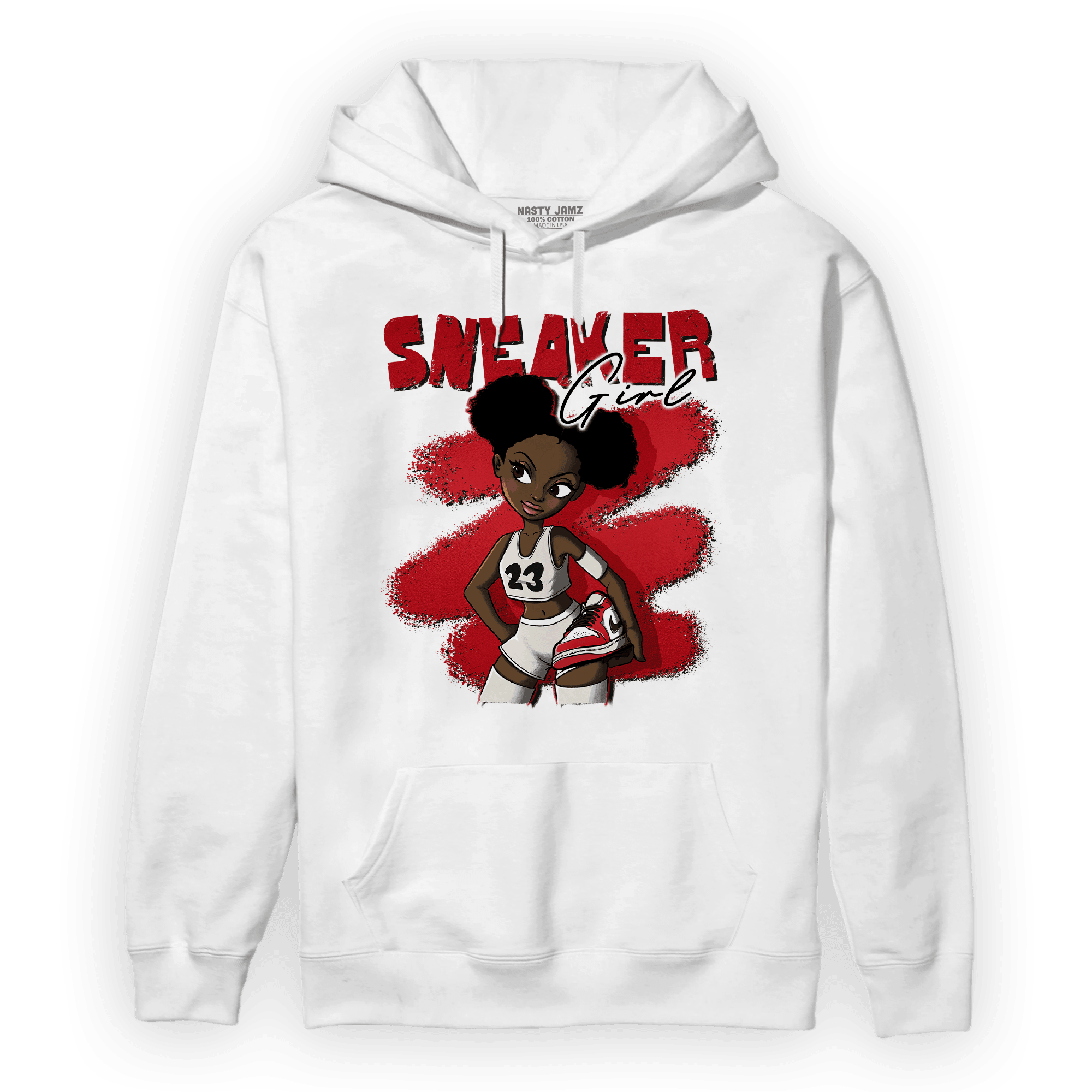 Low OG Trophy Room 1s Hoodie Match Black Sneaker Girl - NastyJamz