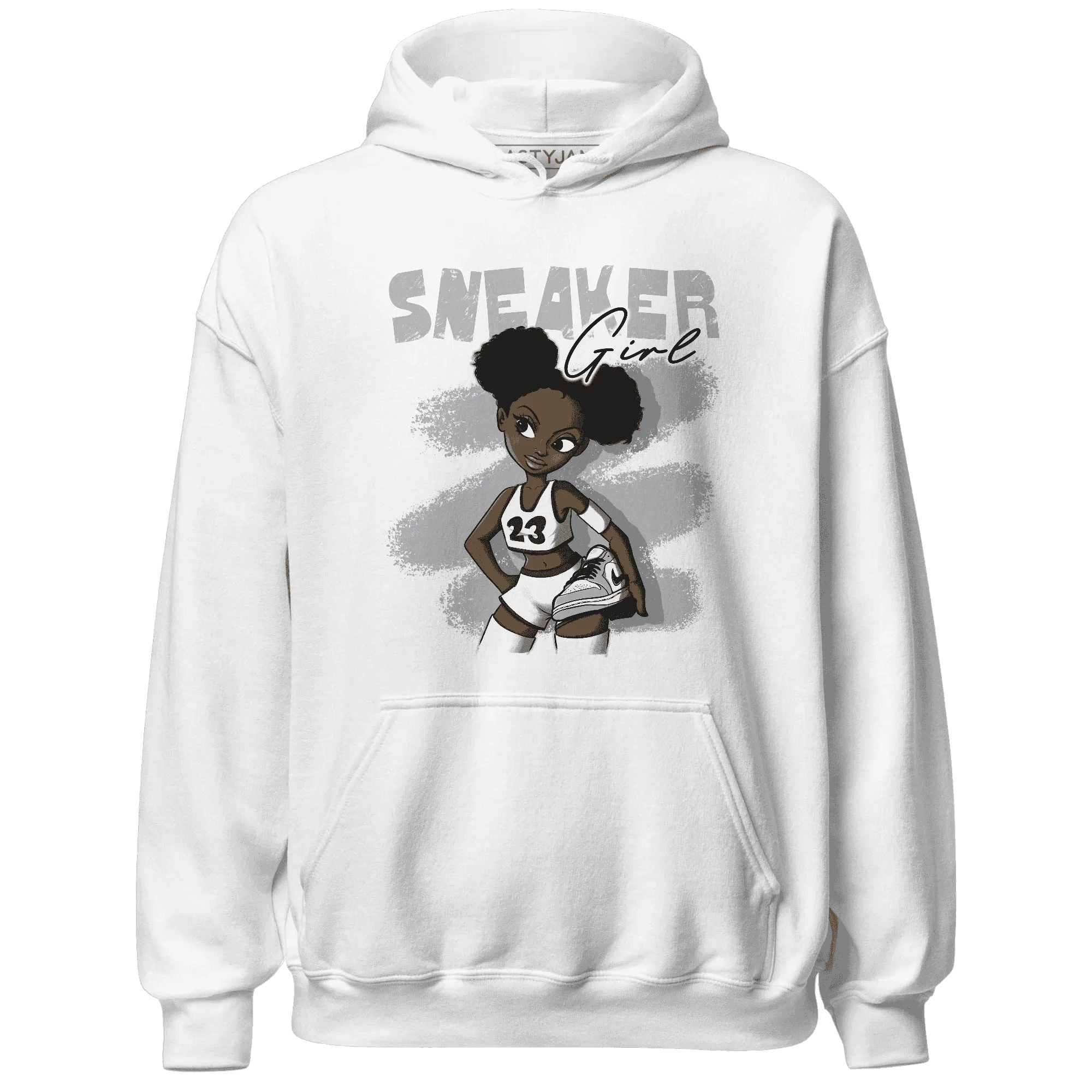 Wolf-Grey-1s-Hoodie-Match-Black-Sneaker-Girl