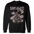 NastyJamz-Black-Violet-Ore-3s-Sweatshirt-Match-Black-Sneaker-Girl