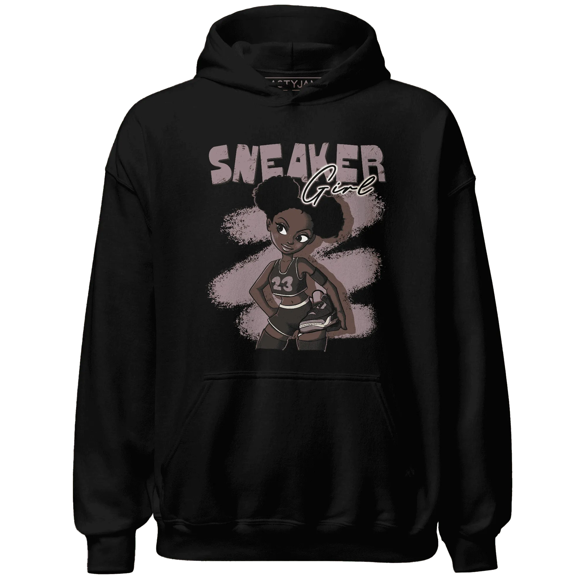 NastyJamz-Black-Violet-Ore-3s-Hoodie-Match-Black-Sneaker-Girl