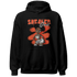 Georgia Peach 3s Hoodie Match Black Sneaker Girl - NastyJamz